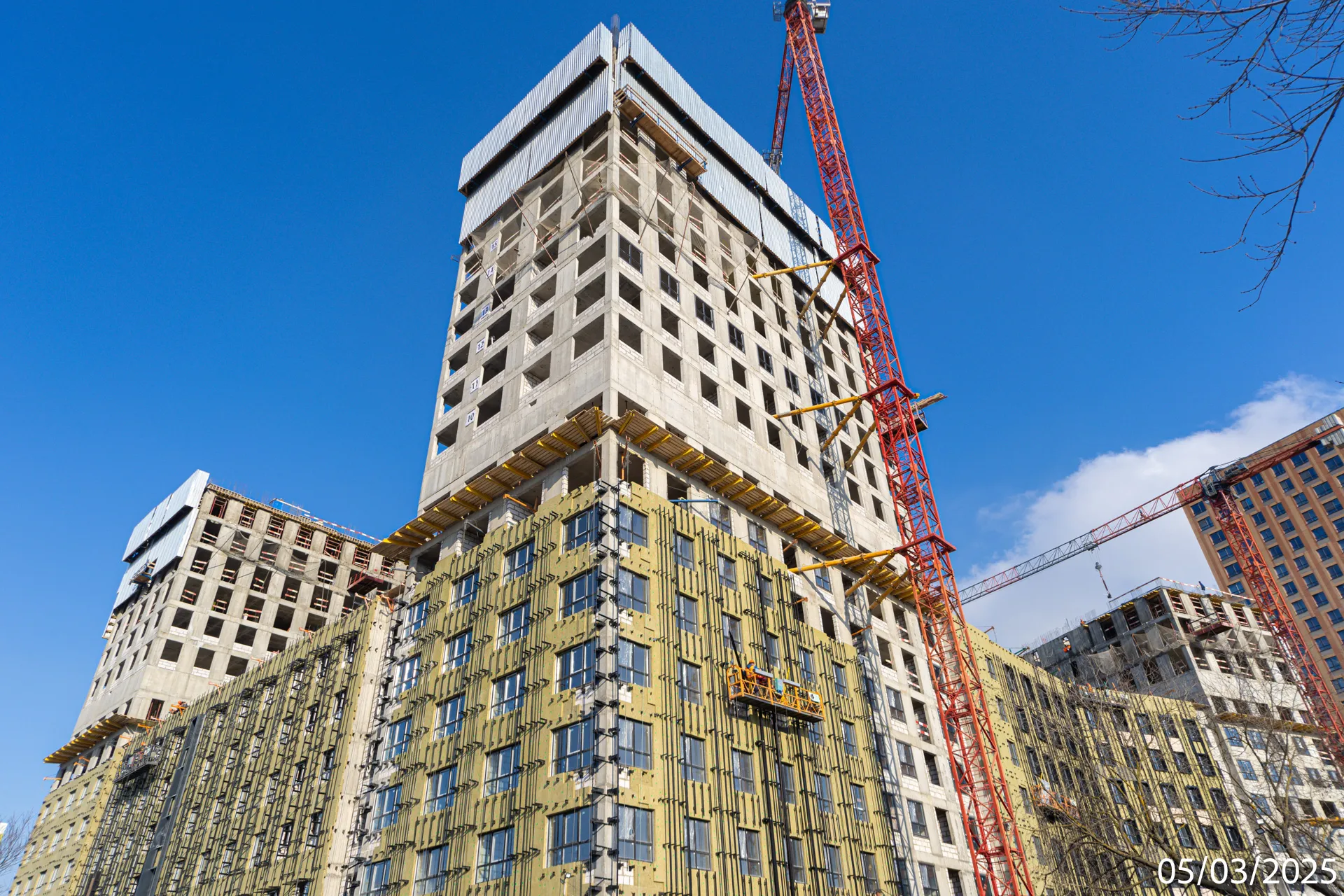 ЖК МФК Варшавские ворота ход строительства