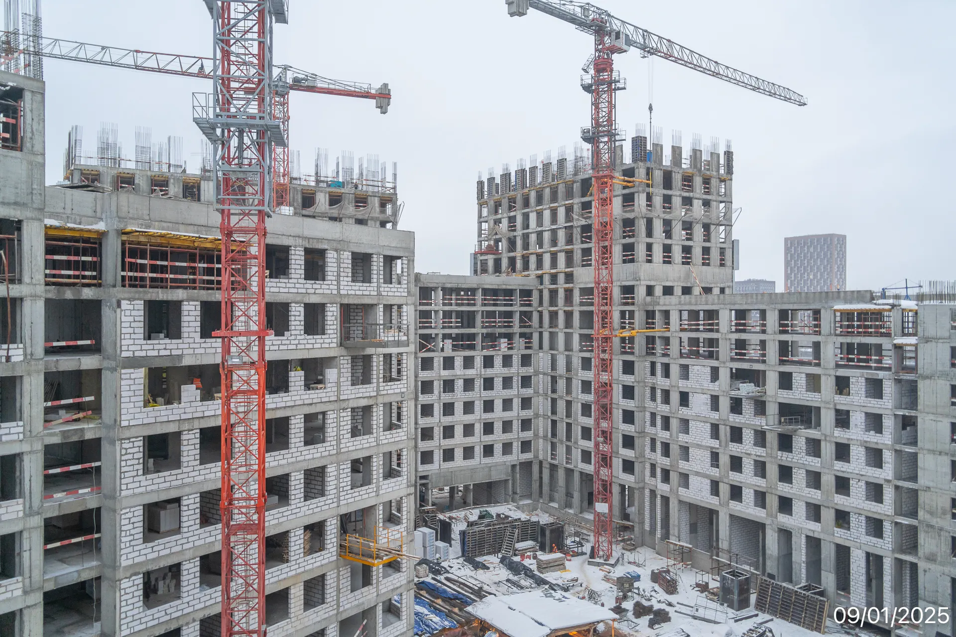 ЖК МФК Варшавские ворота ход строительства