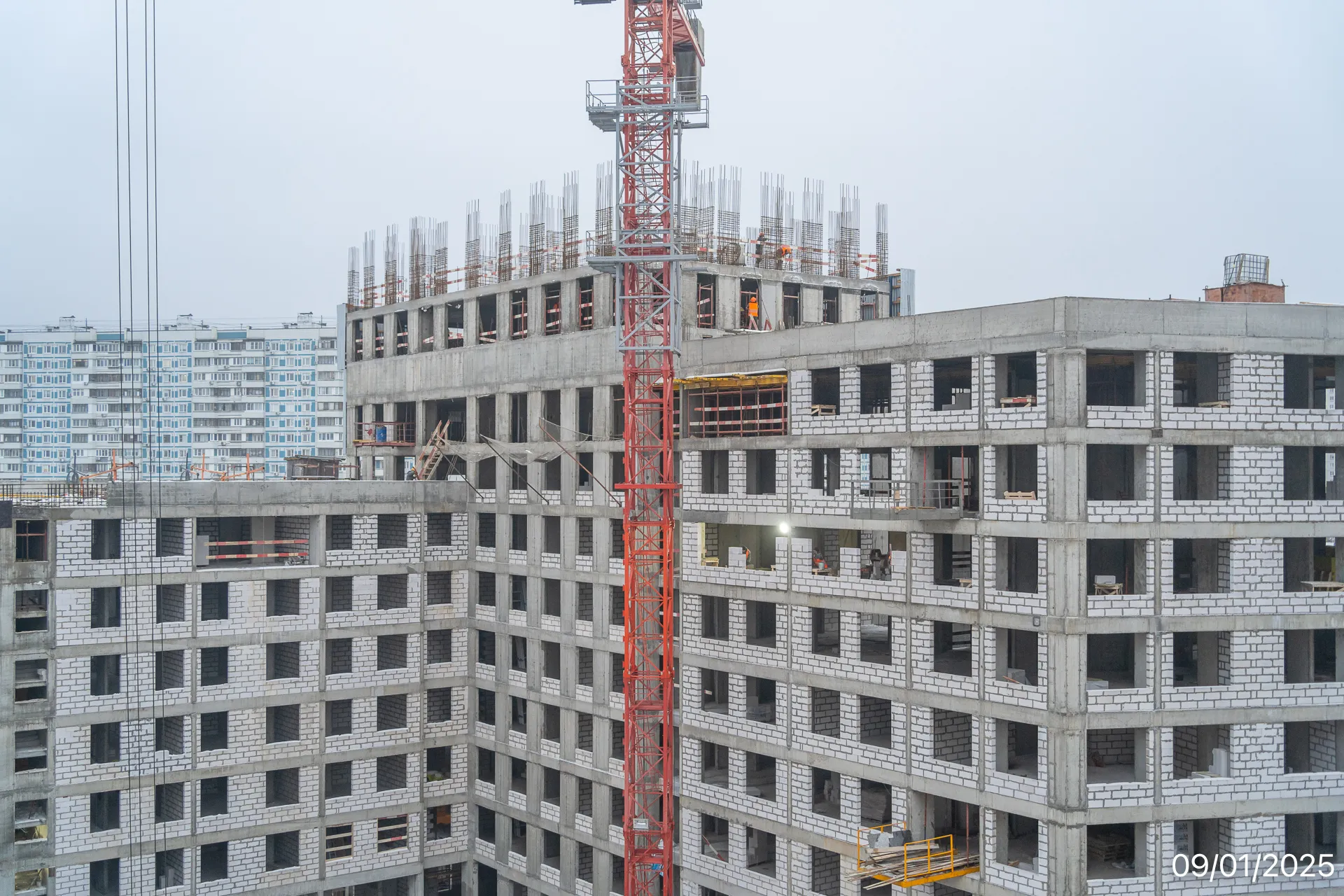 ЖК МФК Варшавские ворота ход строительства