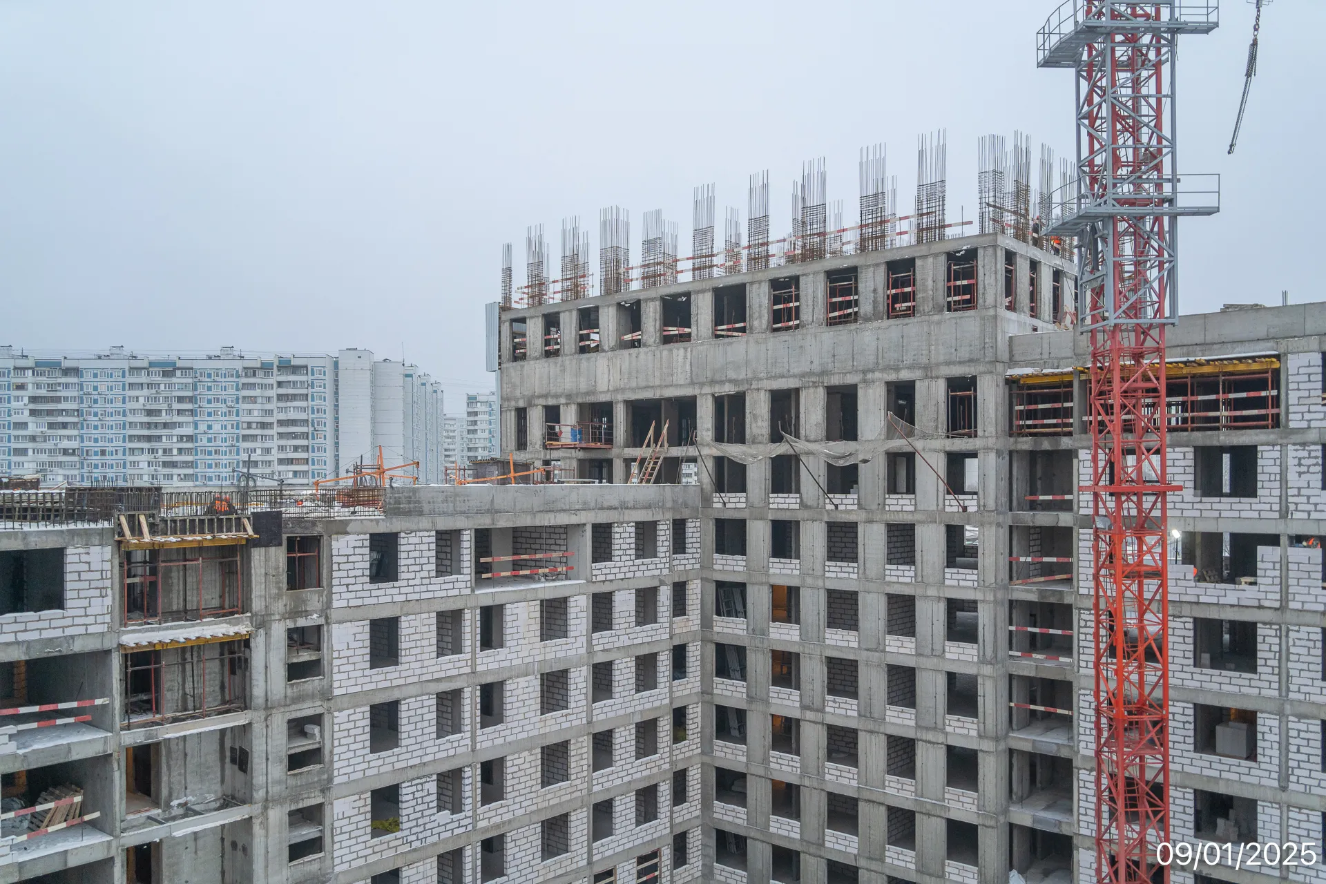 ЖК МФК Варшавские ворота ход строительства