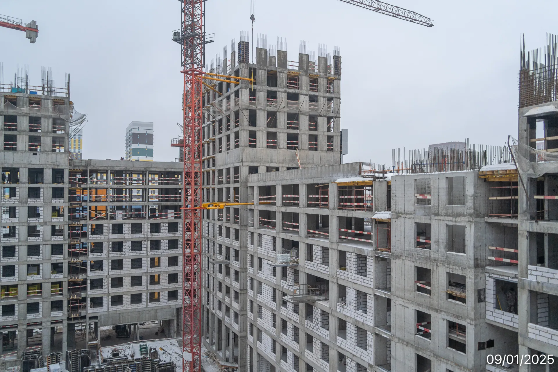 ЖК МФК Варшавские ворота ход строительства