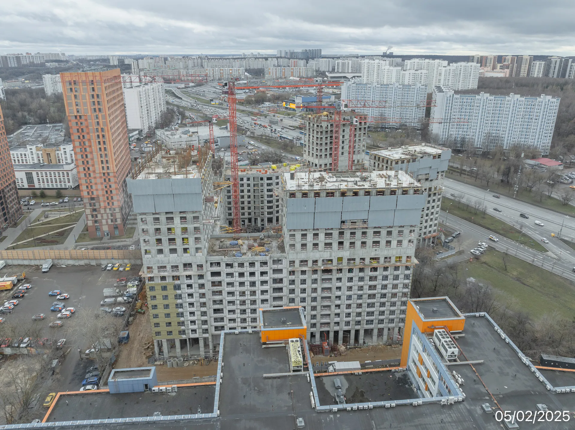 ЖК МФК Варшавские ворота ход строительства