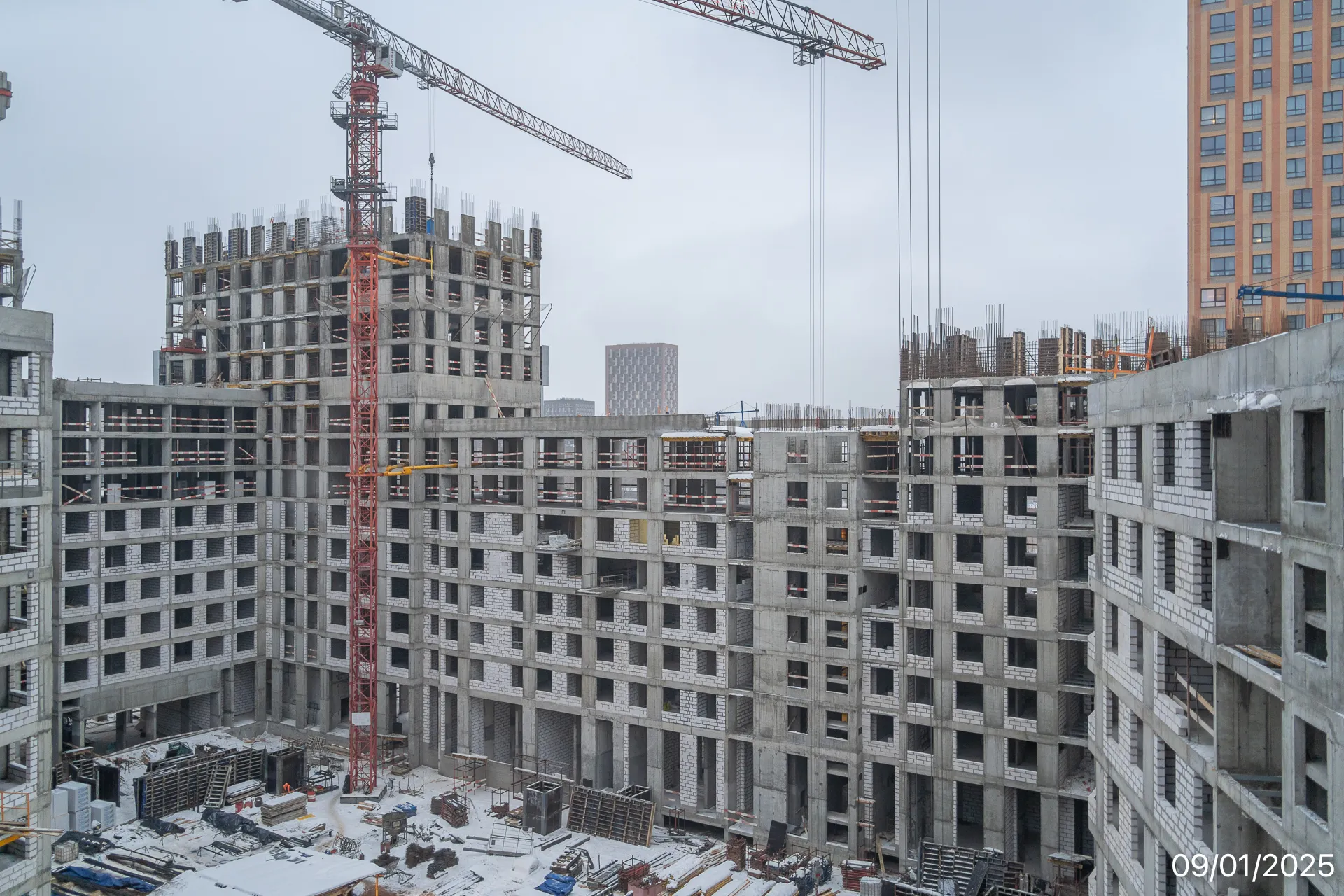 ЖК МФК Варшавские ворота ход строительства