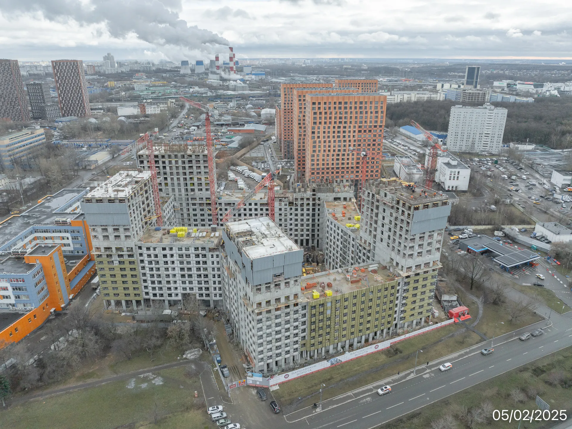 ЖК МФК Варшавские ворота ход строительства