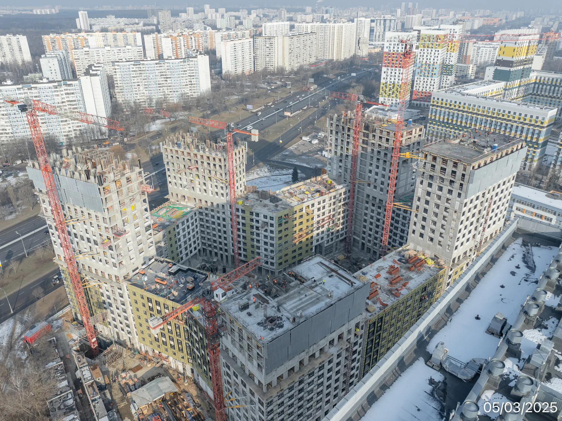 ЖК МФК Варшавские ворота ход строительства