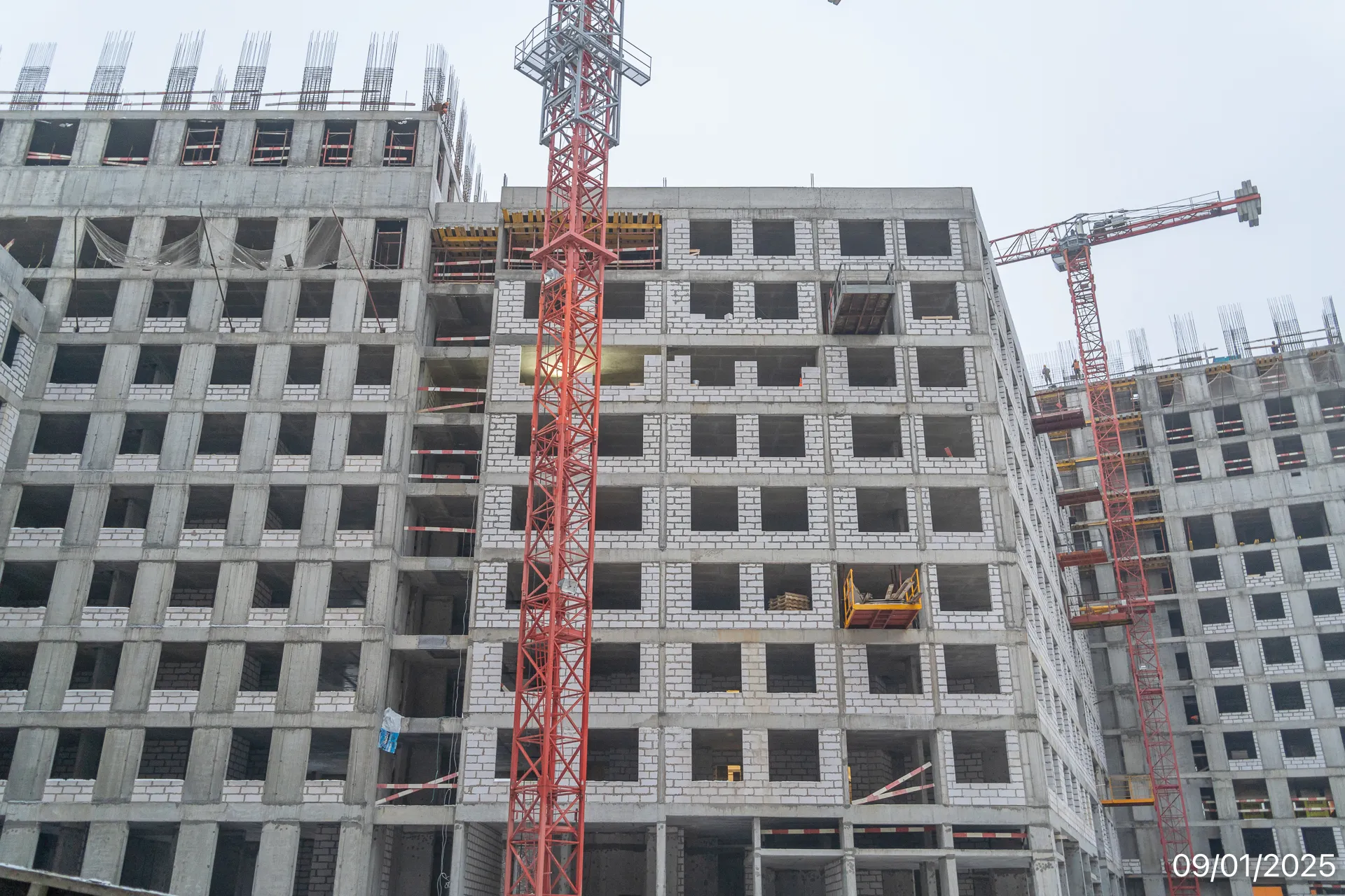 ЖК МФК Варшавские ворота ход строительства