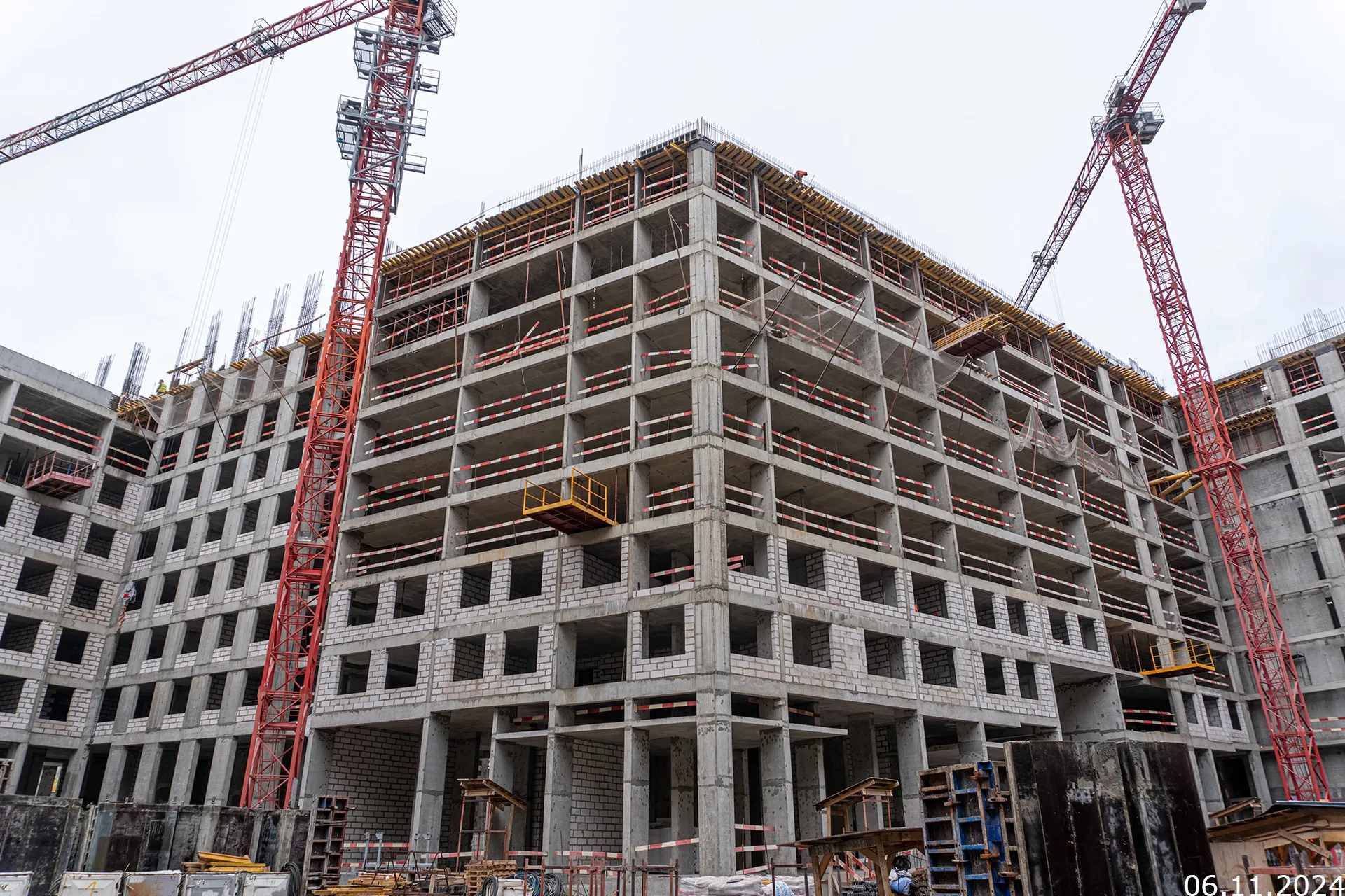 ЖК МФК Варшавские ворота ход строительства