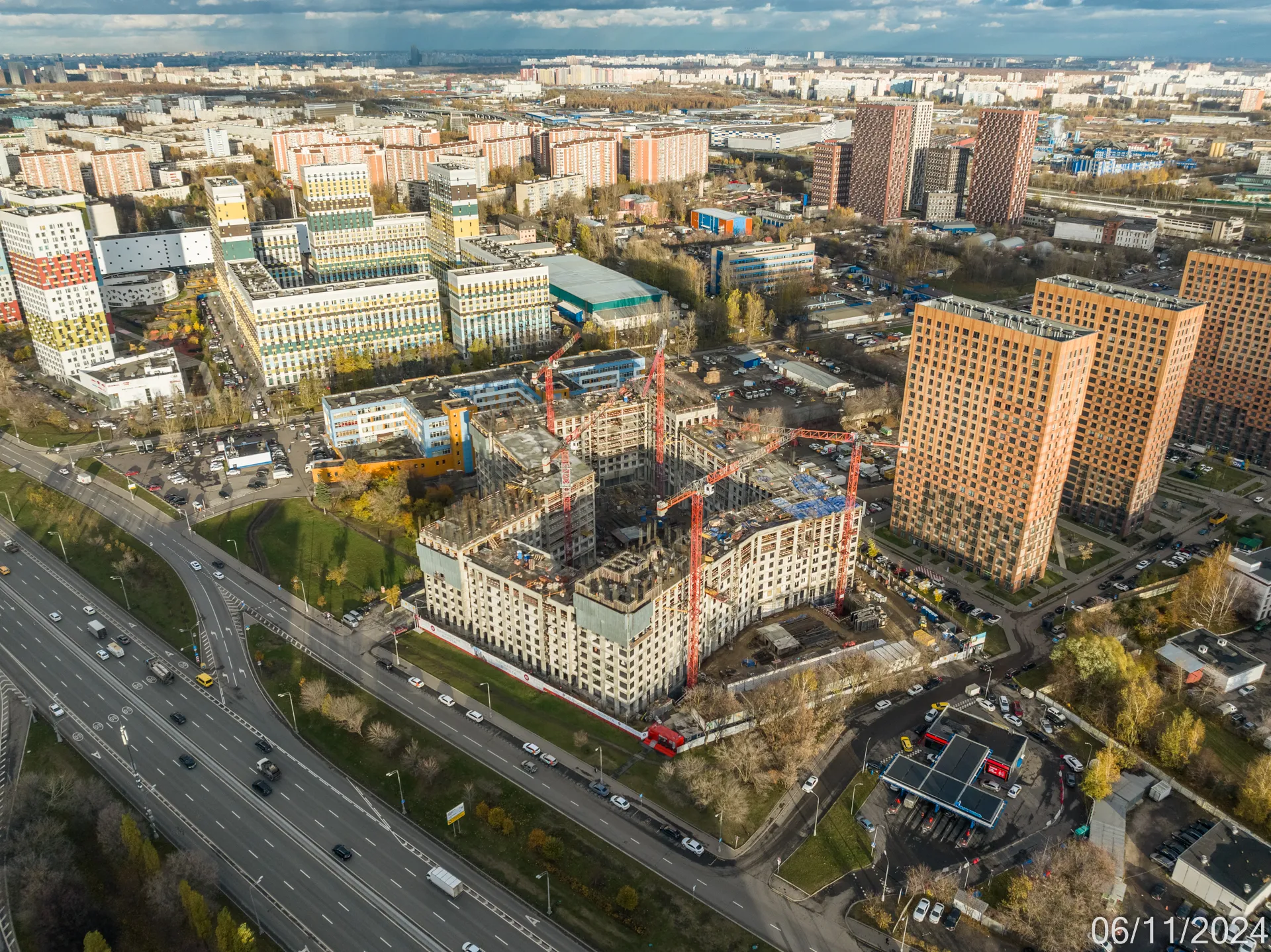 ЖК МФК Варшавские ворота ход строительства