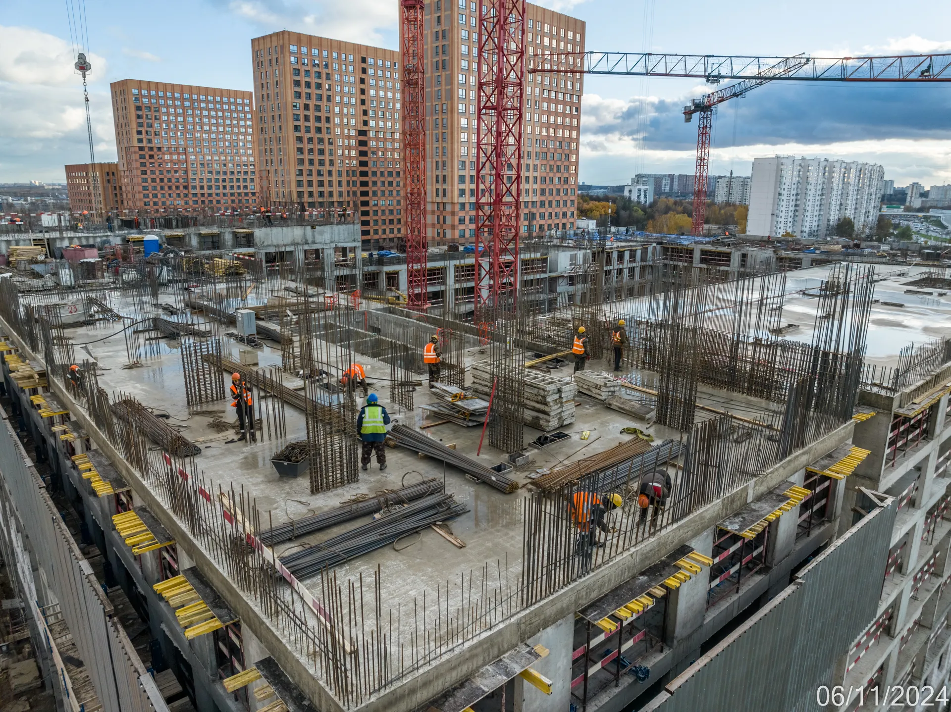 ЖК МФК Варшавские ворота ход строительства