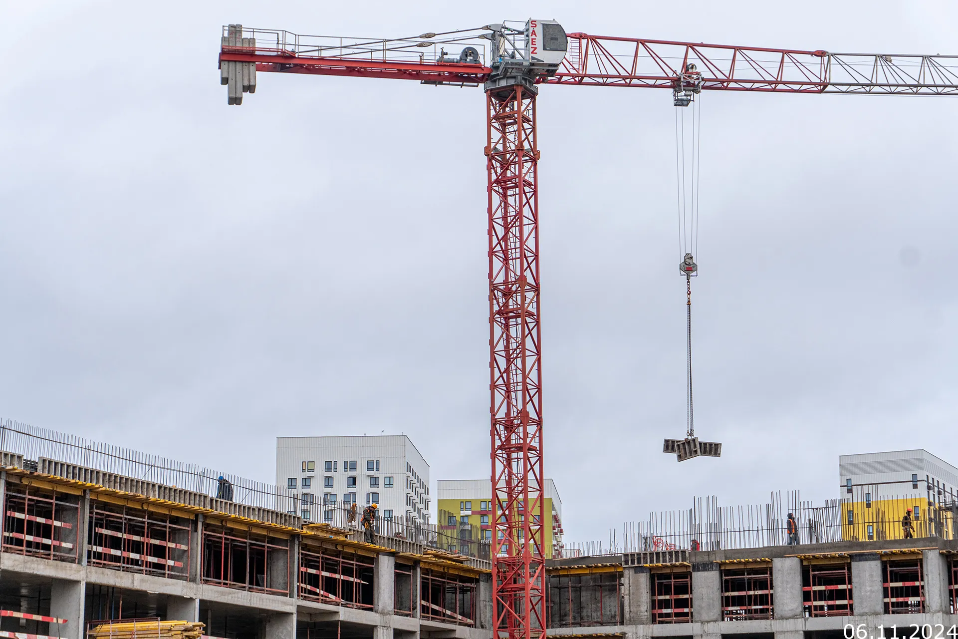 ЖК МФК Варшавские ворота ход строительства