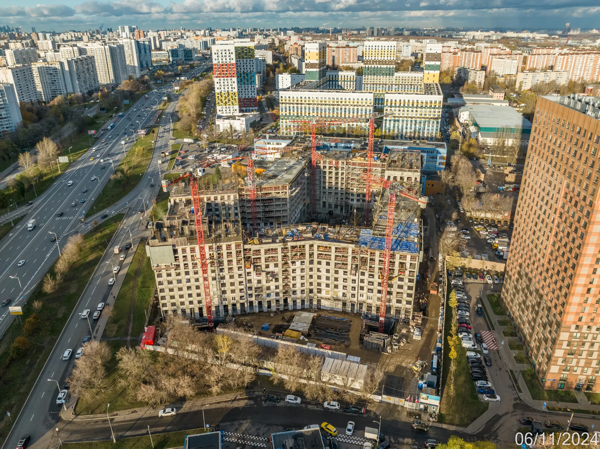 ЖК МФК Варшавские ворота ход строительства