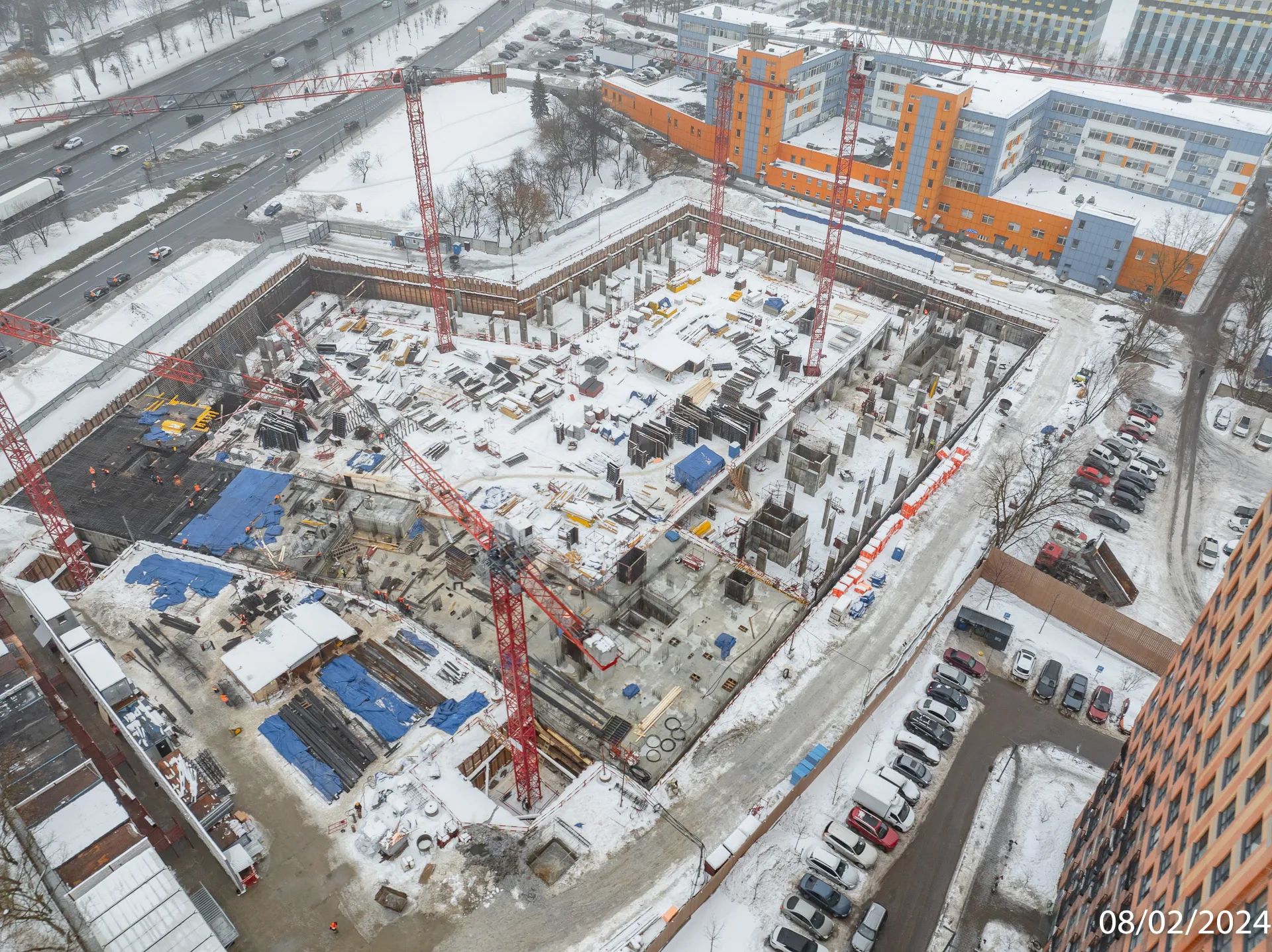 ЖК МФК Варшавские ворота ход строительства