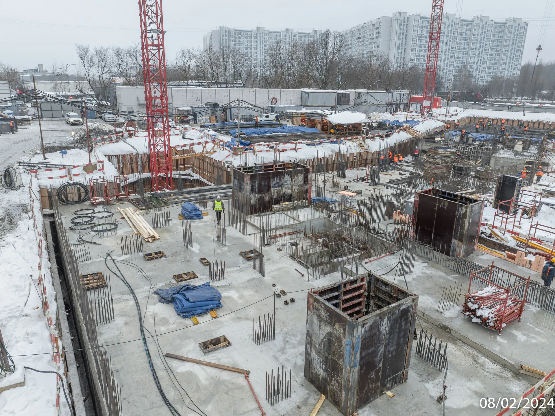 ЖК МФК Варшавские ворота ход строительства