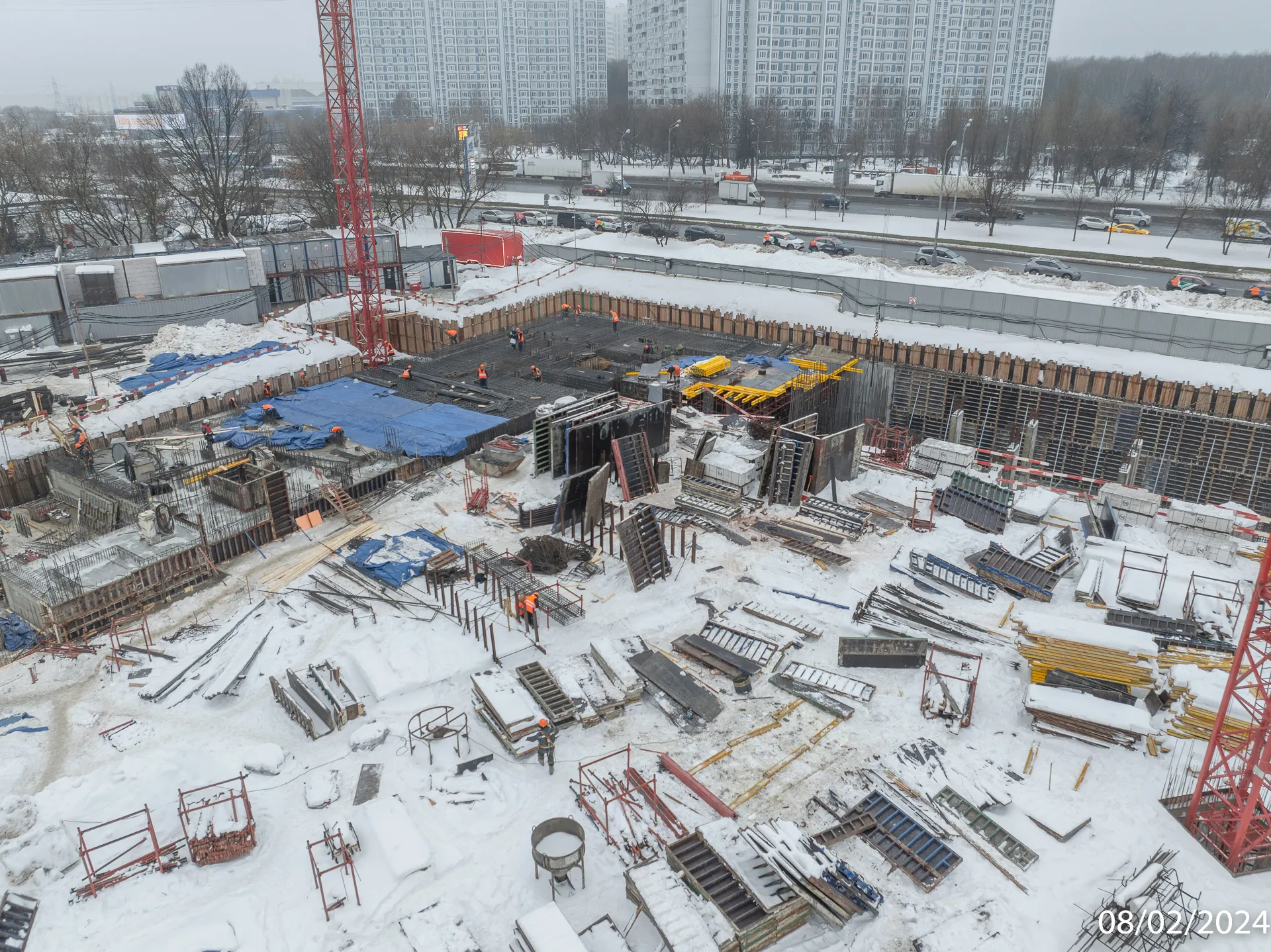 ЖК МФК Варшавские ворота ход строительства