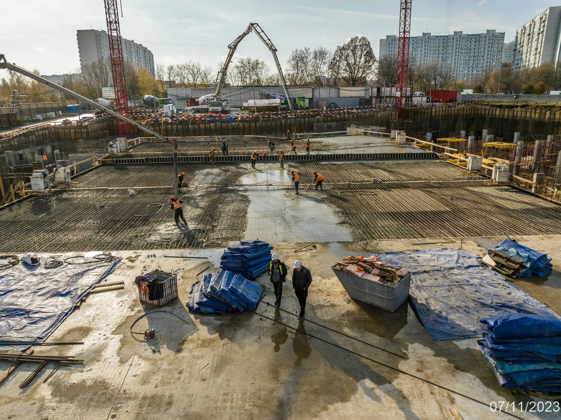 ЖК МФК Варшавские ворота ход строительства