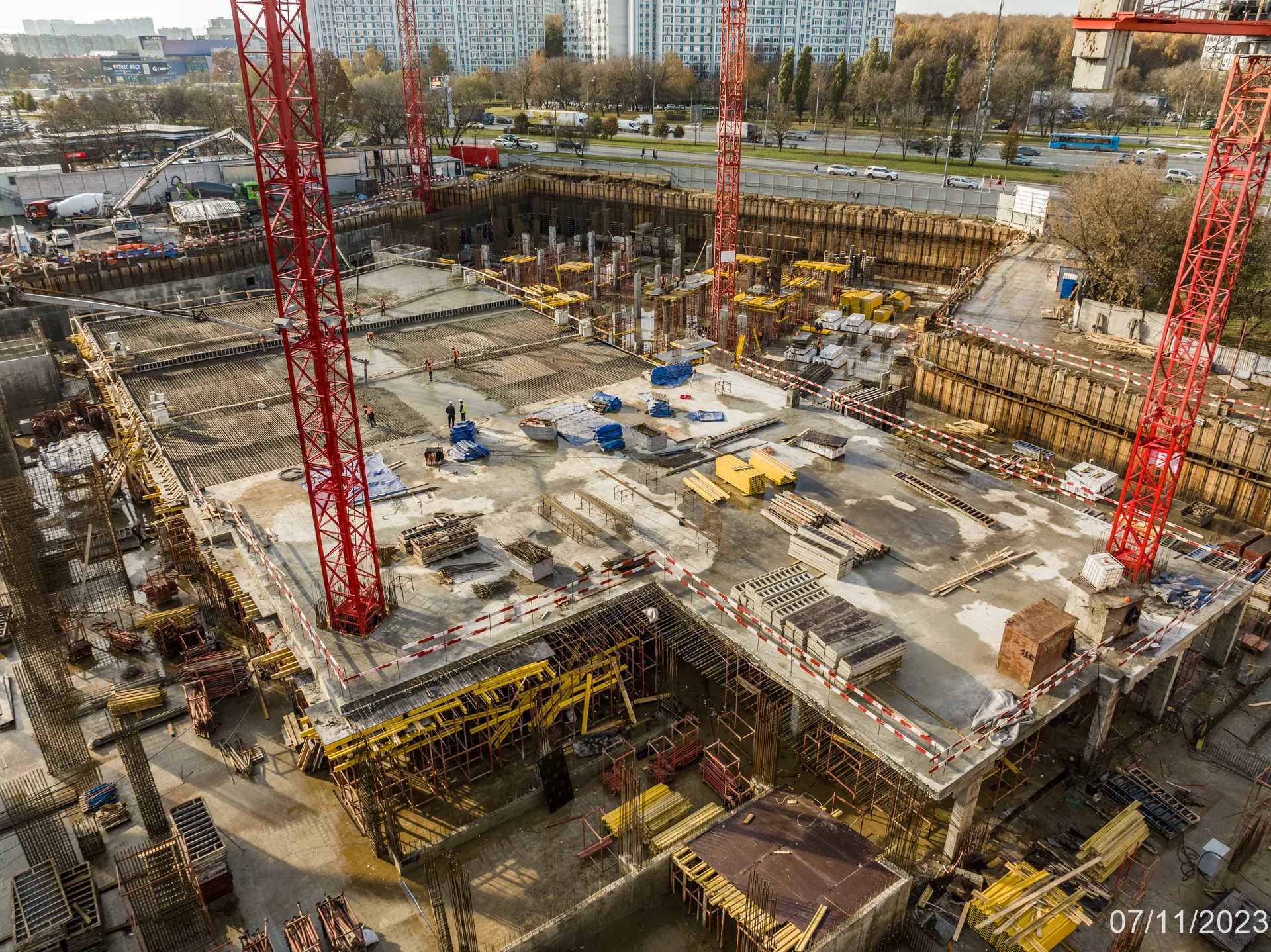 ЖК МФК Варшавские ворота ход строительства