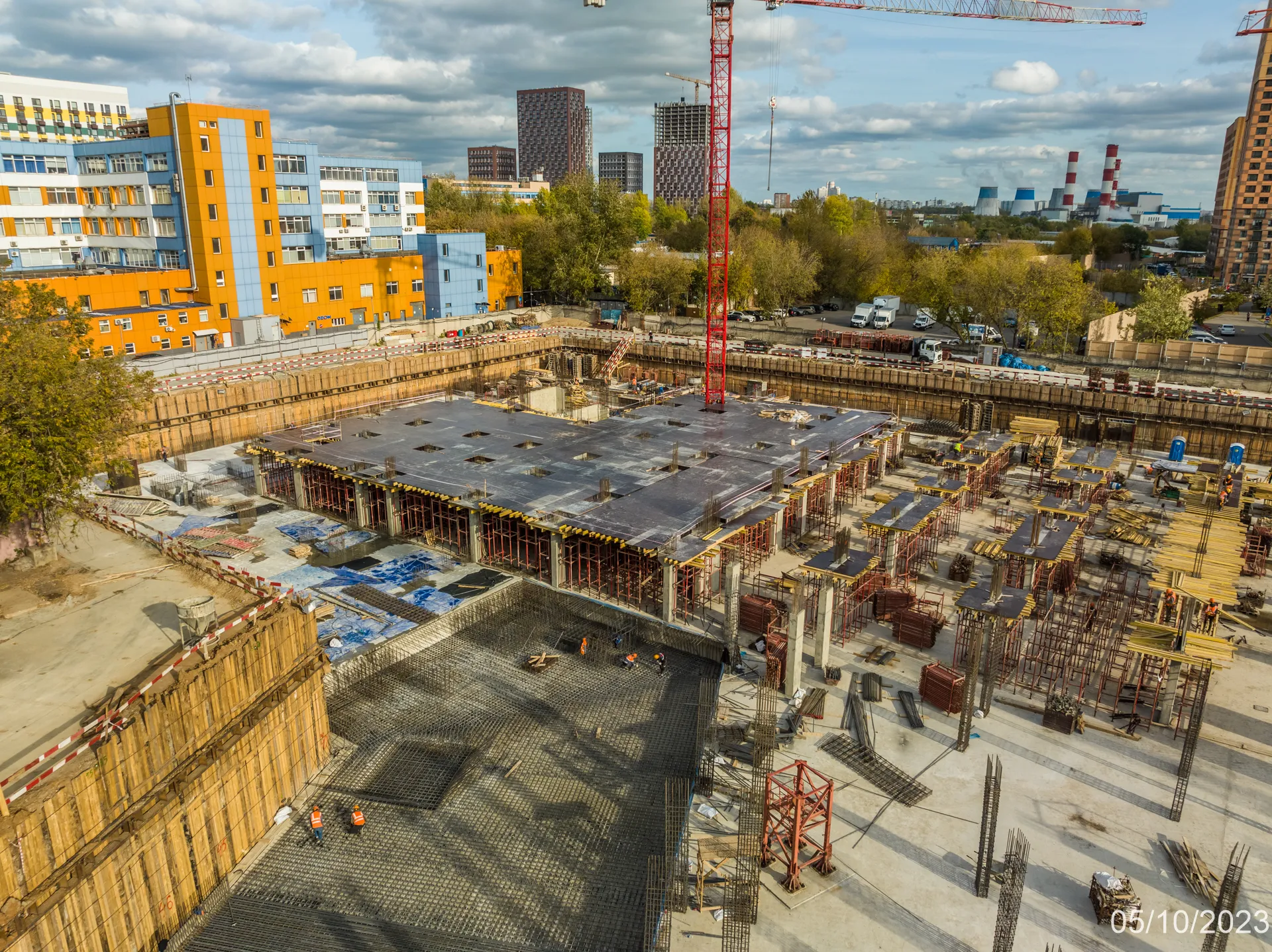 ЖК МФК Варшавские ворота ход строительства