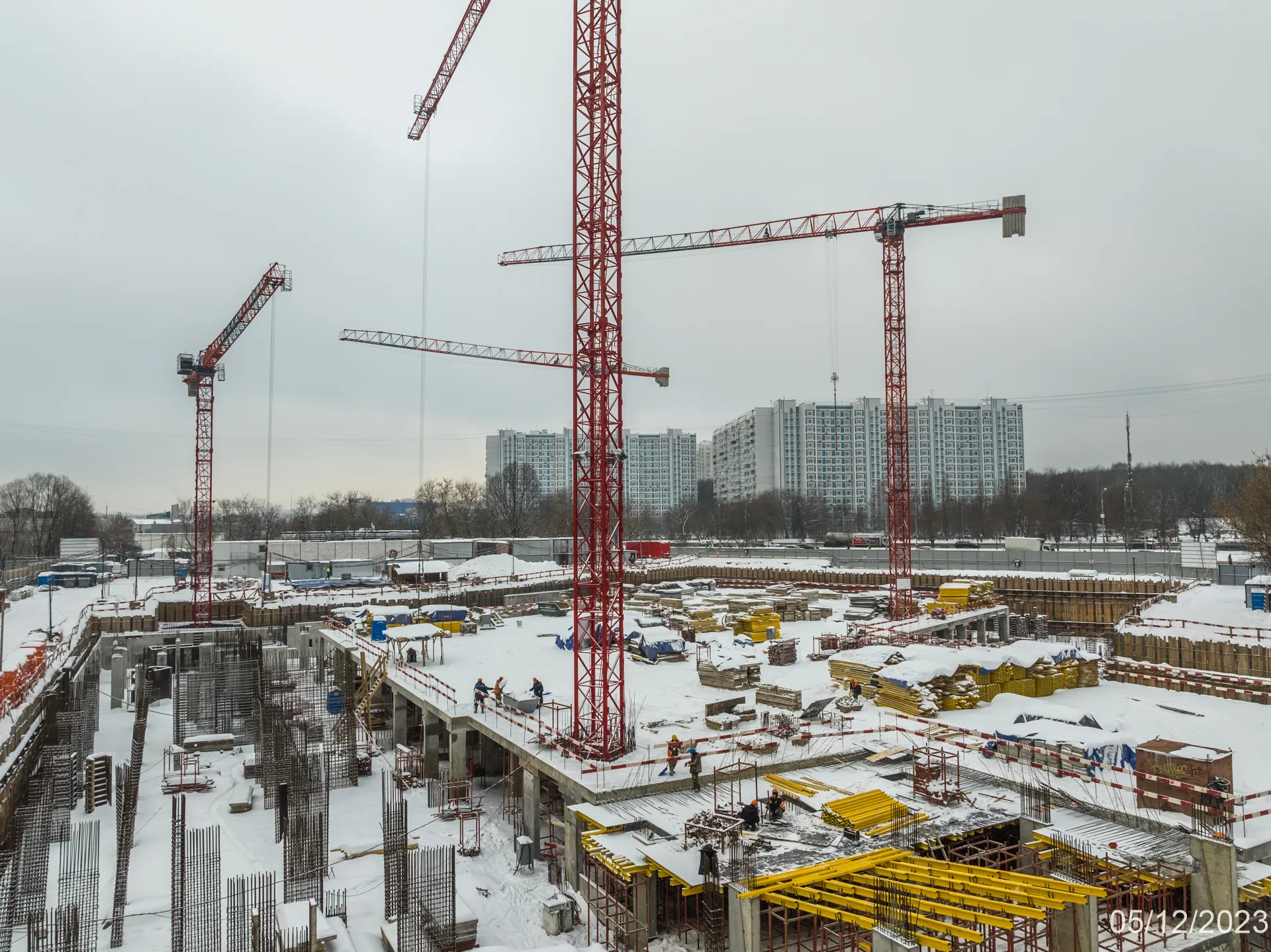 ЖК МФК Варшавские ворота ход строительства