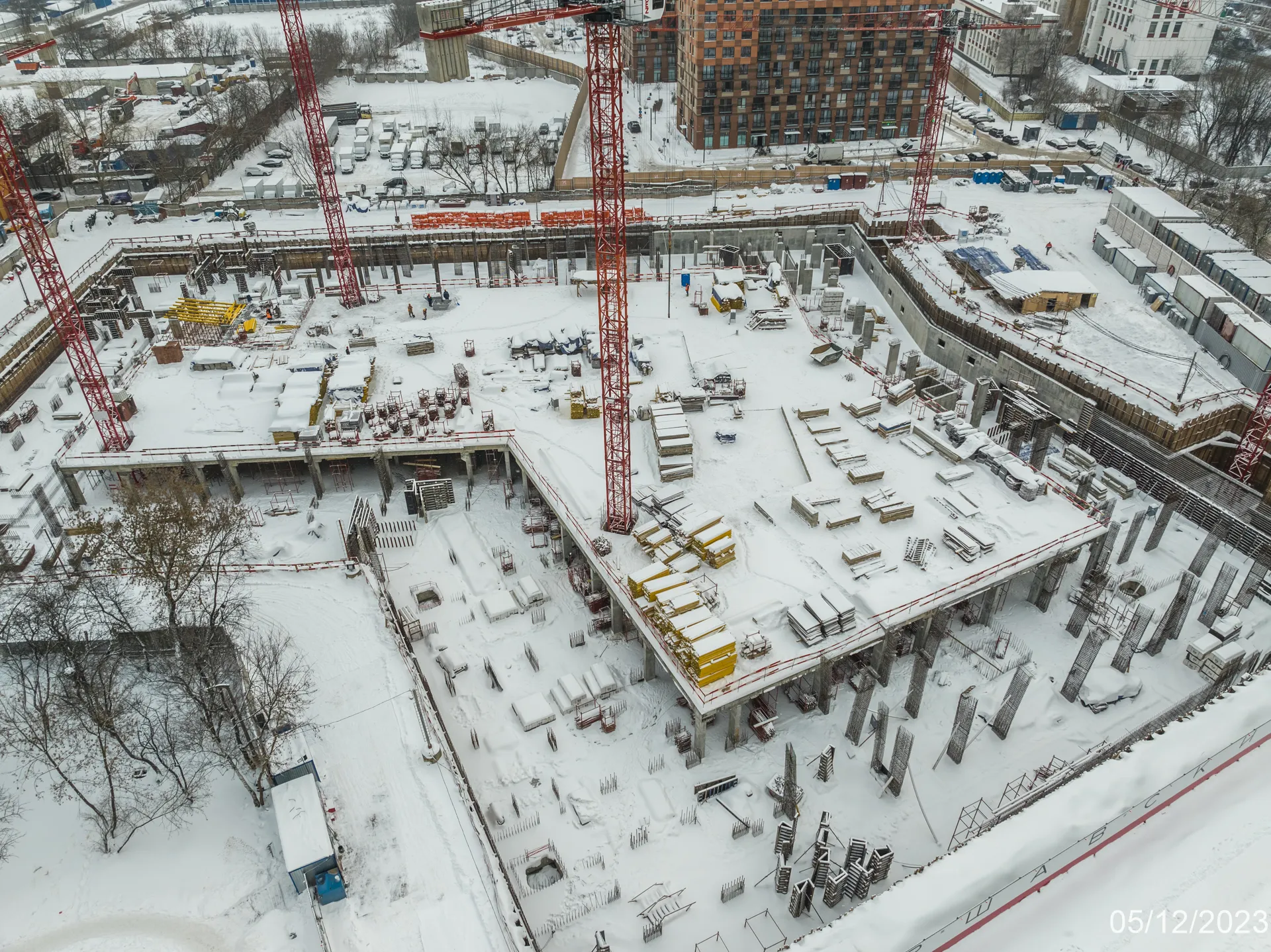 ЖК МФК Варшавские ворота ход строительства