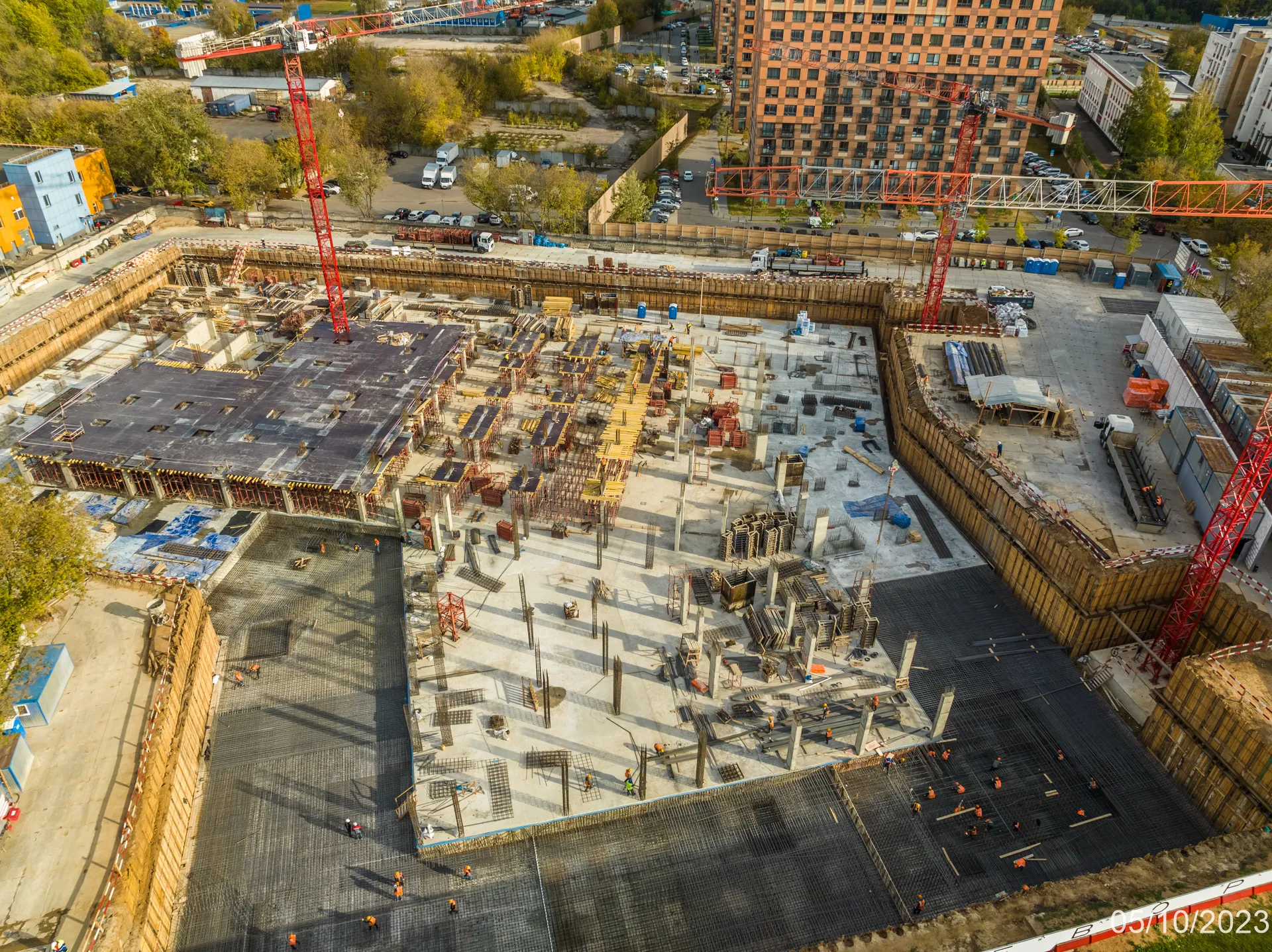 ЖК МФК Варшавские ворота ход строительства