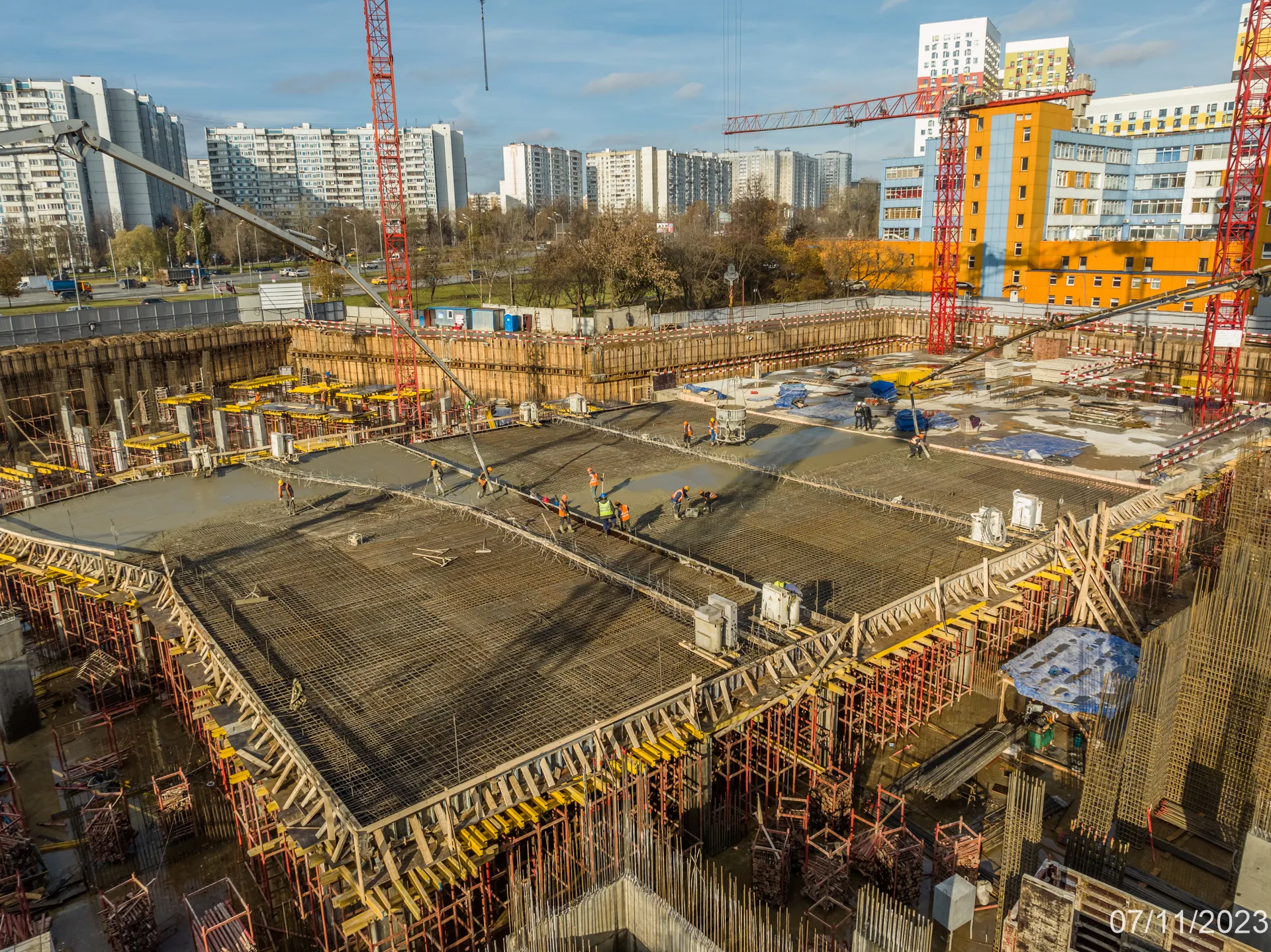 ЖК МФК Варшавские ворота ход строительства