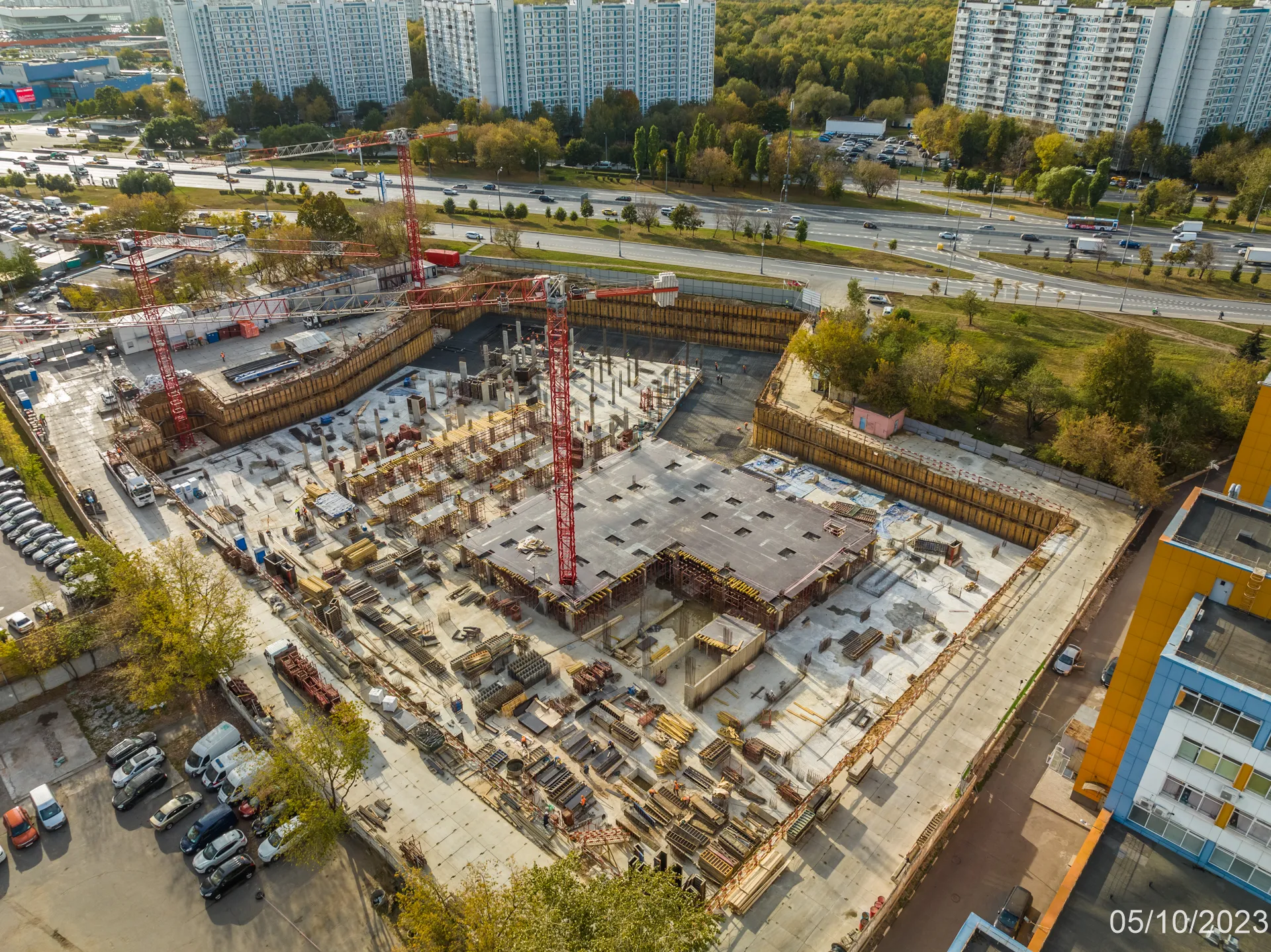 ЖК МФК Варшавские ворота ход строительства