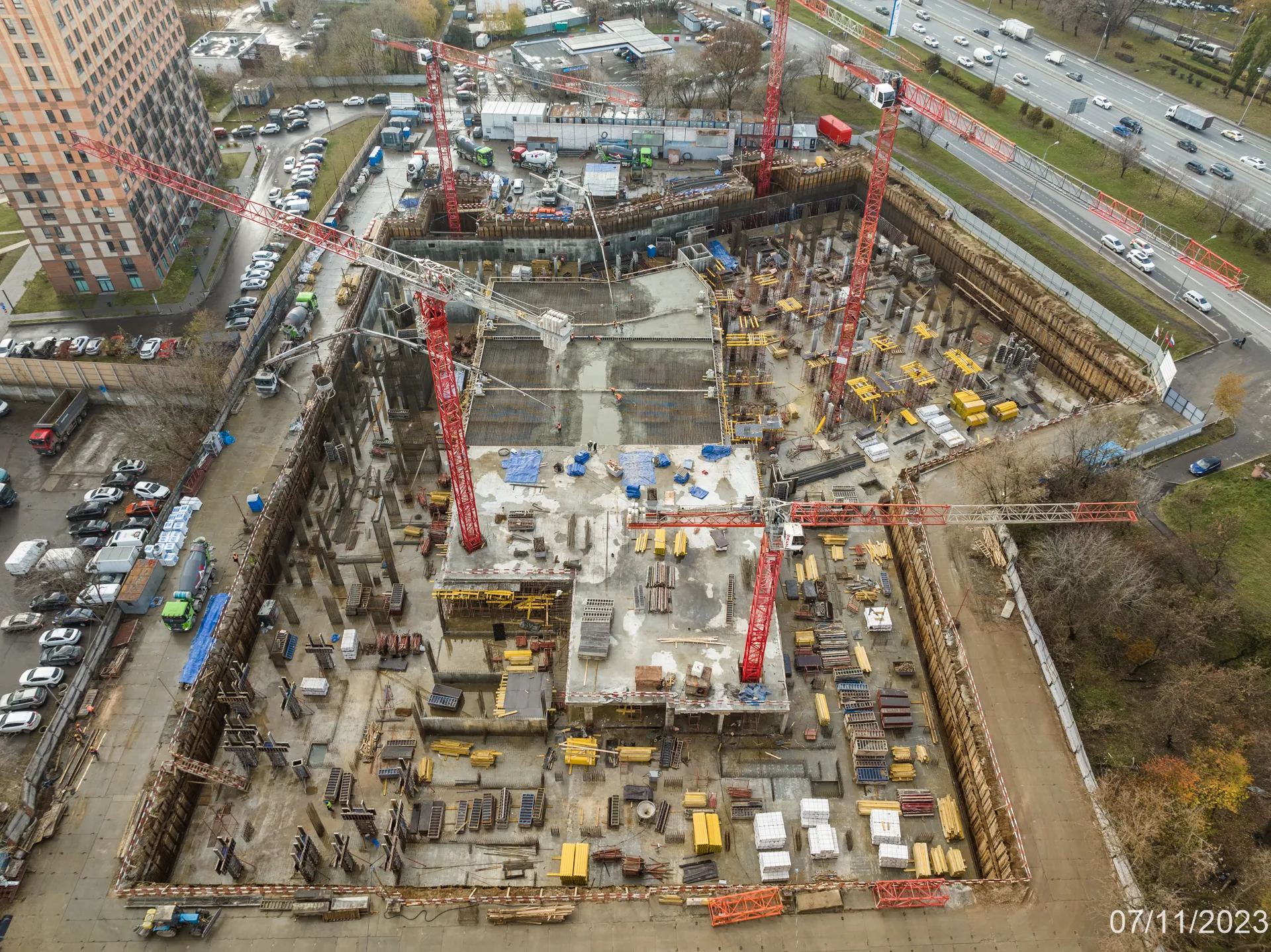 ЖК МФК Варшавские ворота ход строительства