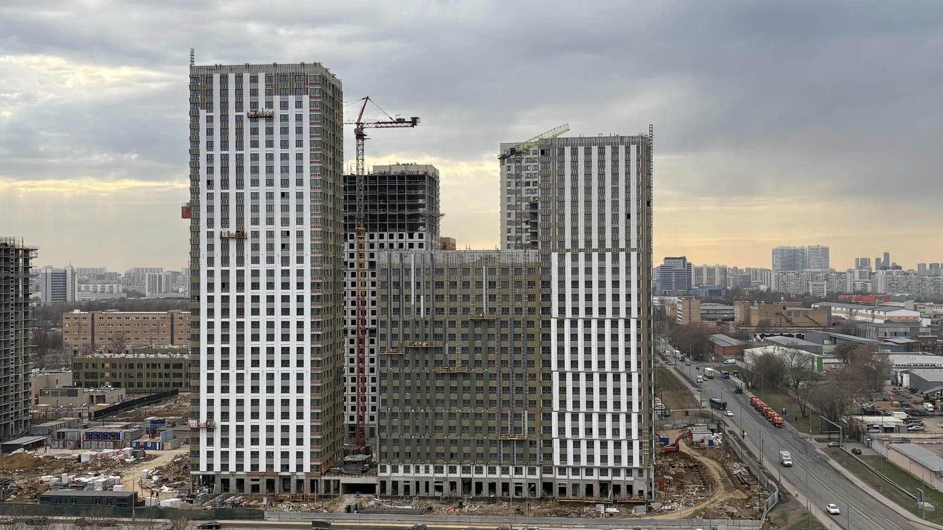 ЖК Русич Кантемировский ход строительства