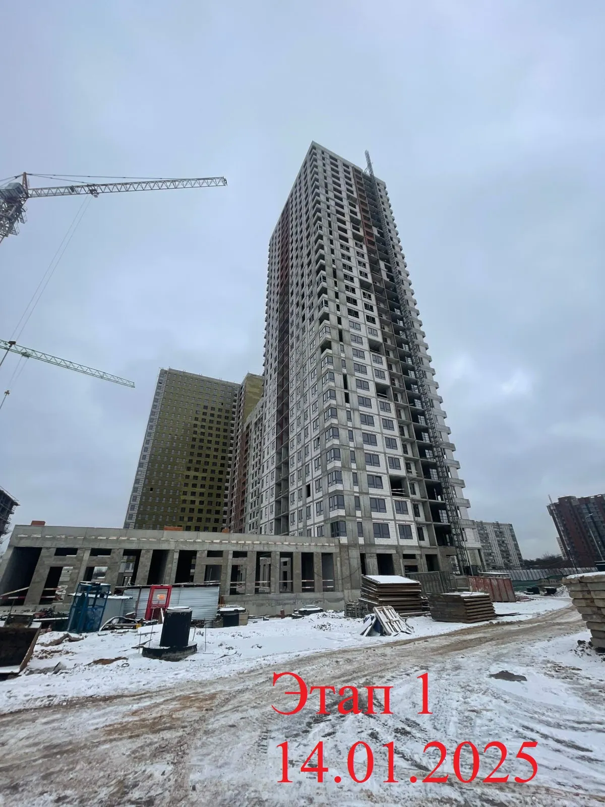 ЖК Русич Кантемировский ход строительства