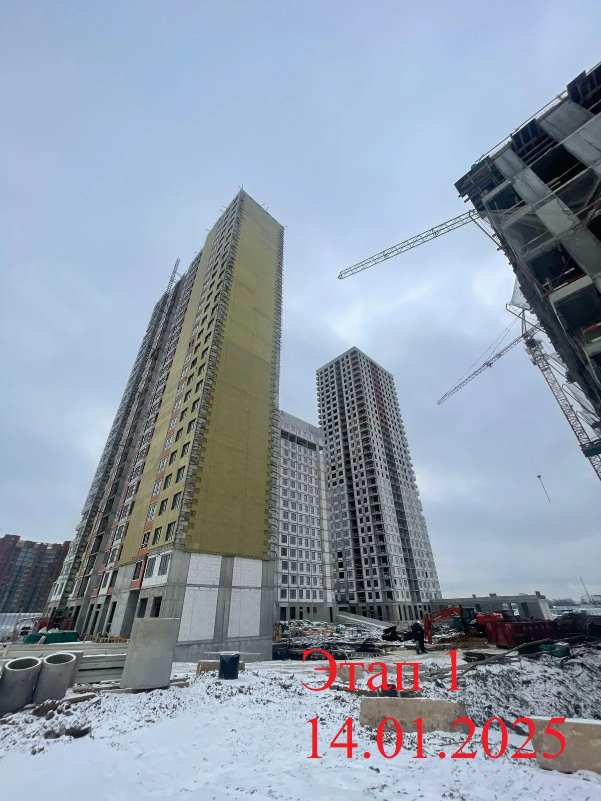 ЖК Русич Кантемировский ход строительства