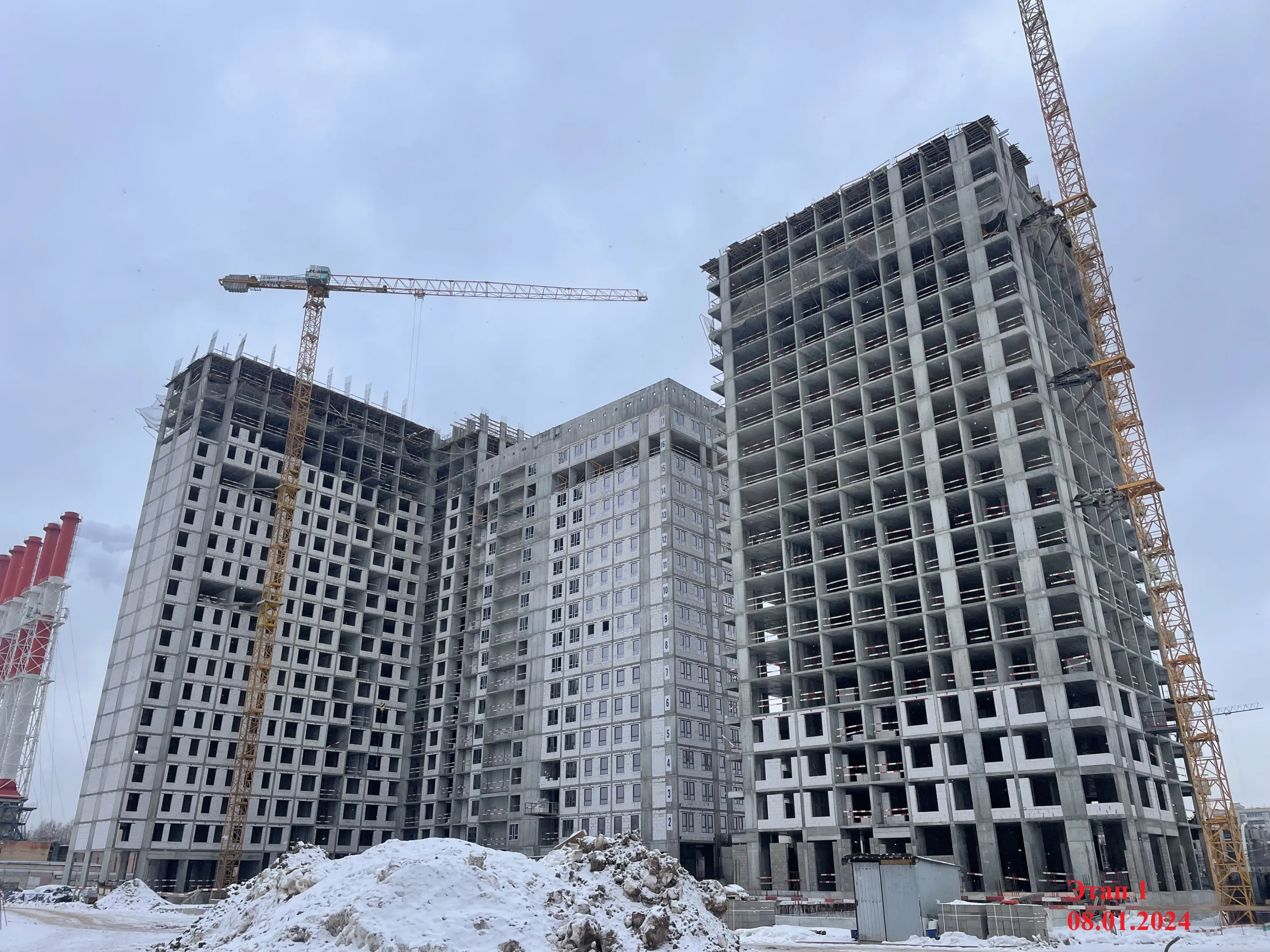 ЖК Русич Кантемировский ход строительства