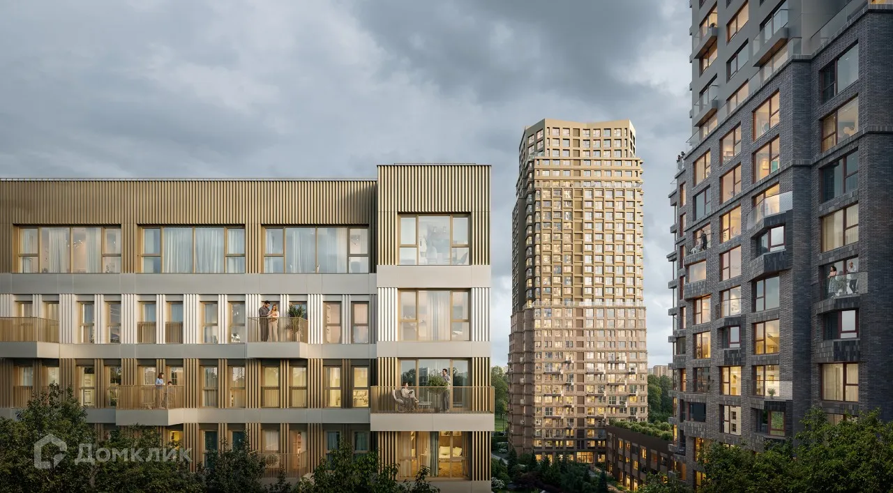 Планировка 2-комнатной квартиры 53.7 м² в ЖК «Строгино 360», г. Москва — фото 7