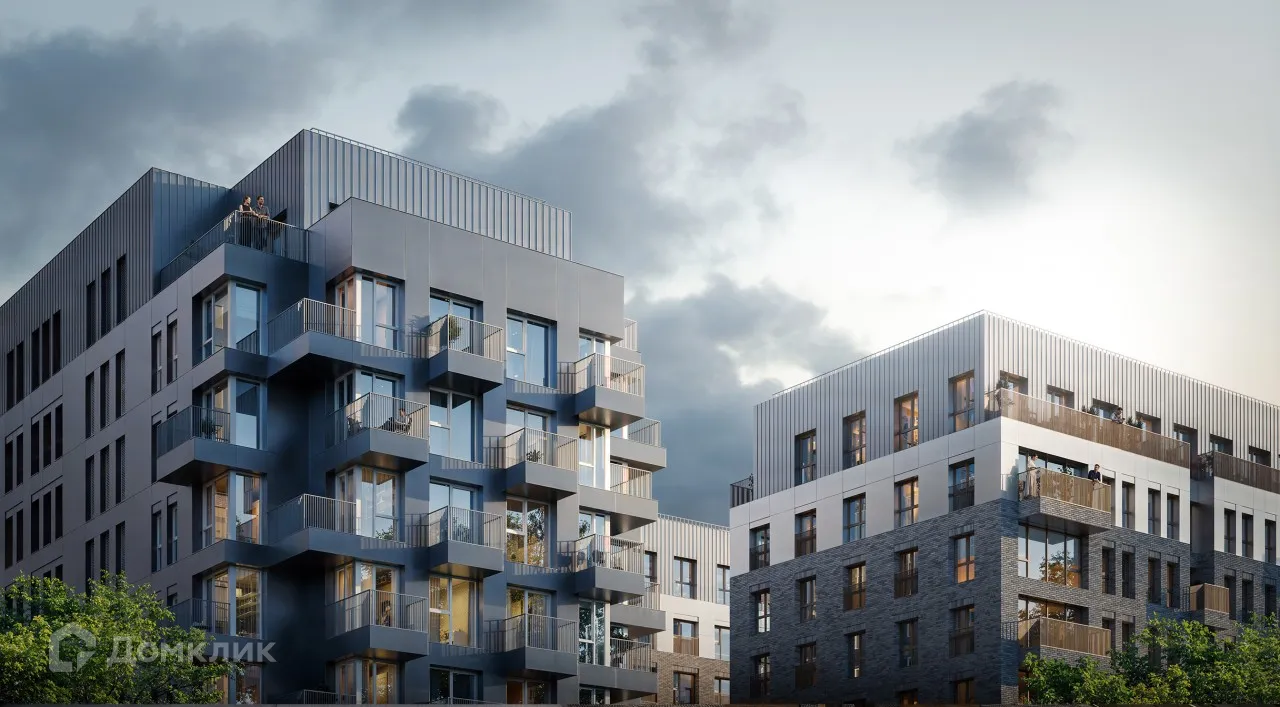 Планировка 2-комнатной квартиры 53.7 м² в ЖК «Строгино 360», г. Москва — фото 8