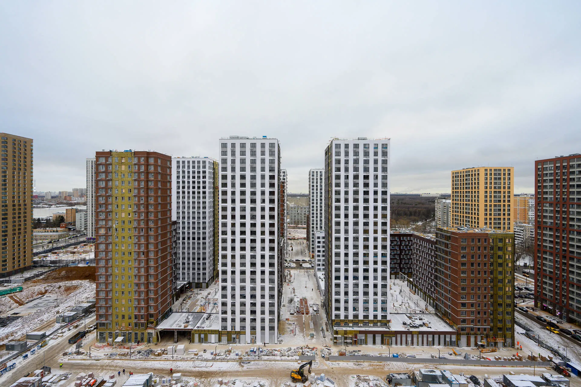 ЖК "Сиреневый парк" ход строительства