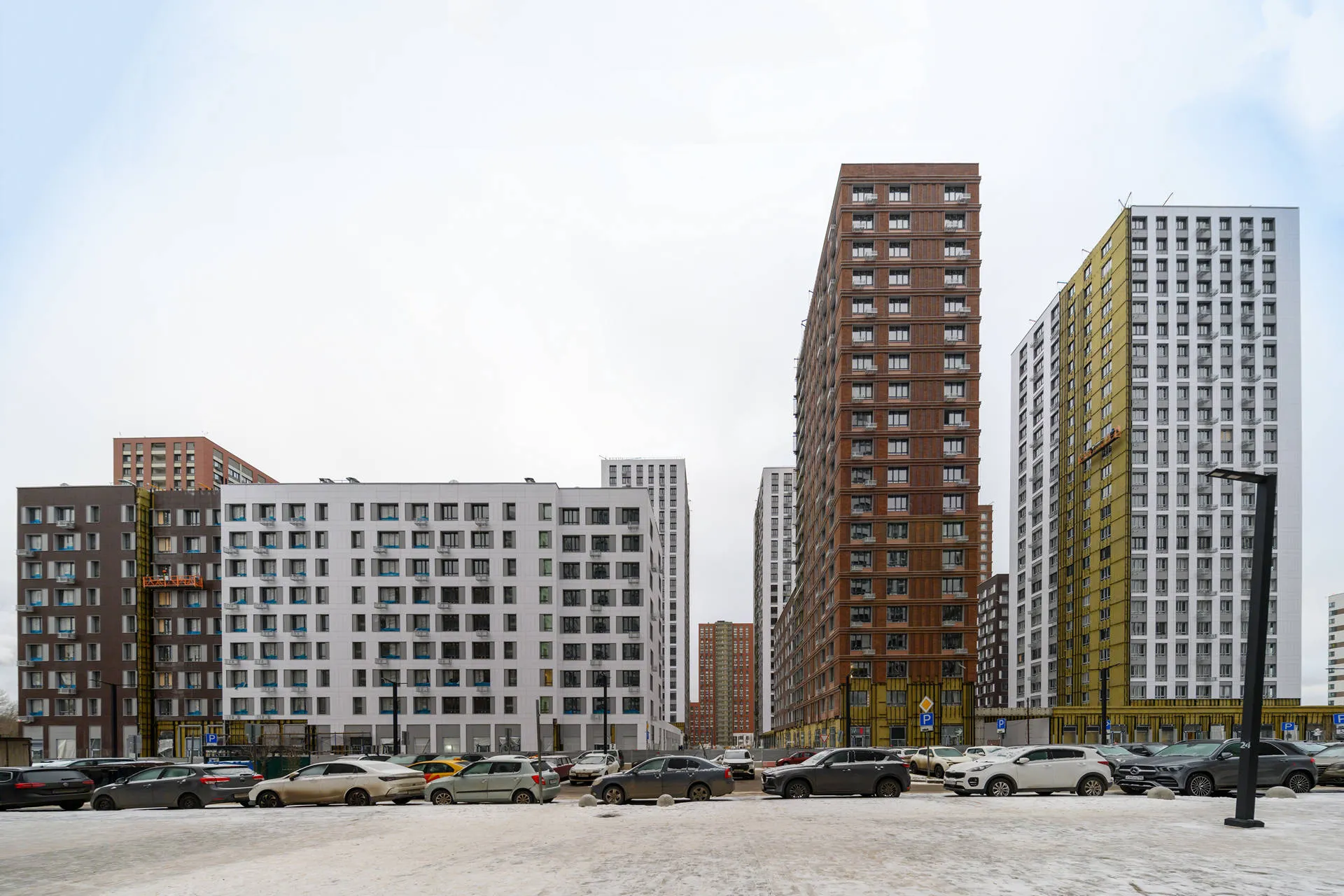 ЖК "Сиреневый парк" ход строительства