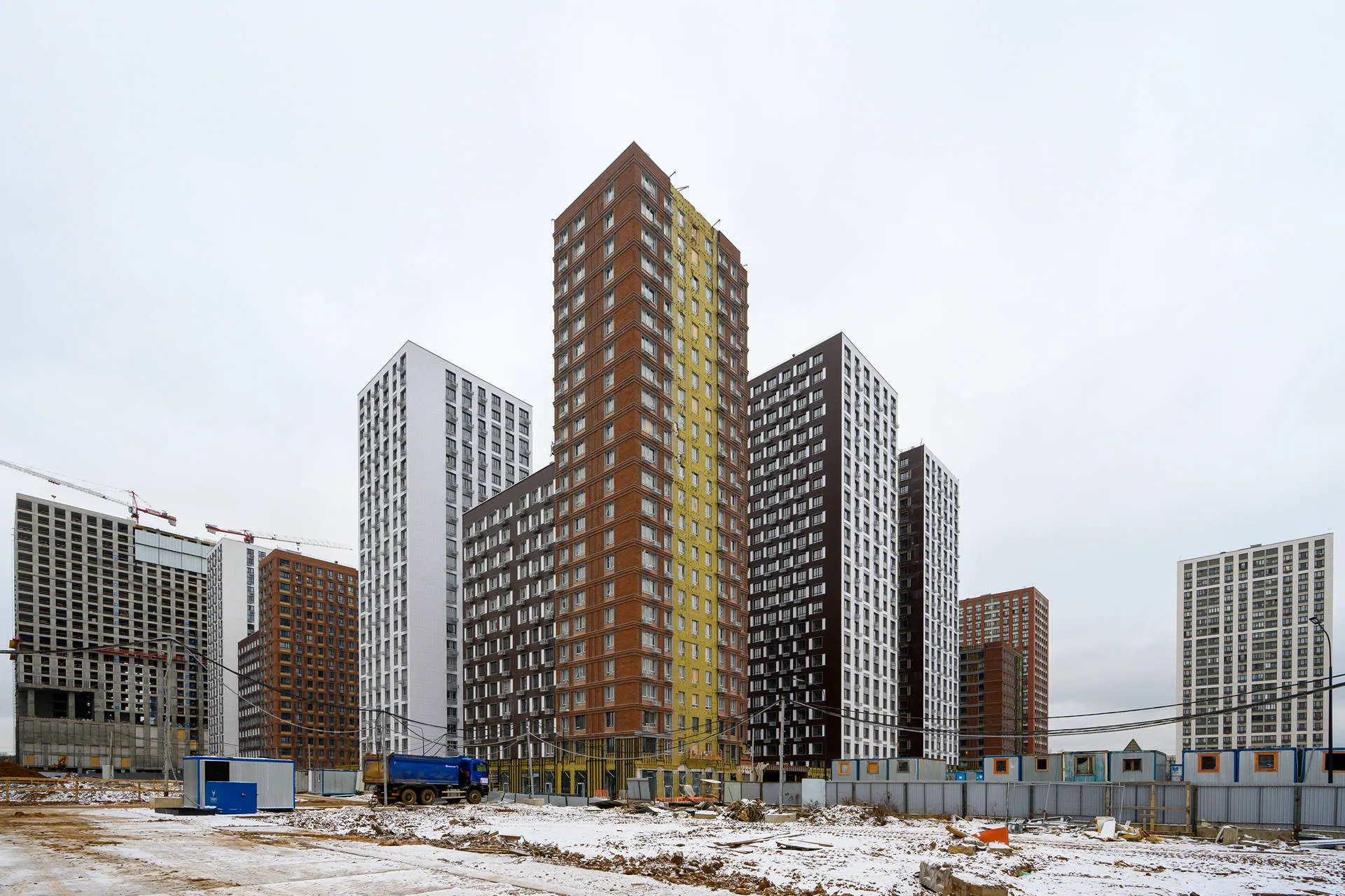 ЖК "Сиреневый парк" ход строительства