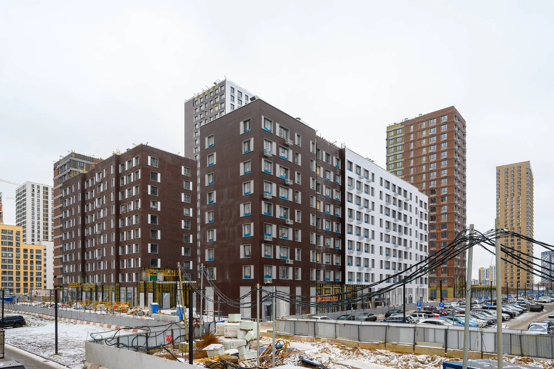 ЖК "Сиреневый парк" ход строительства