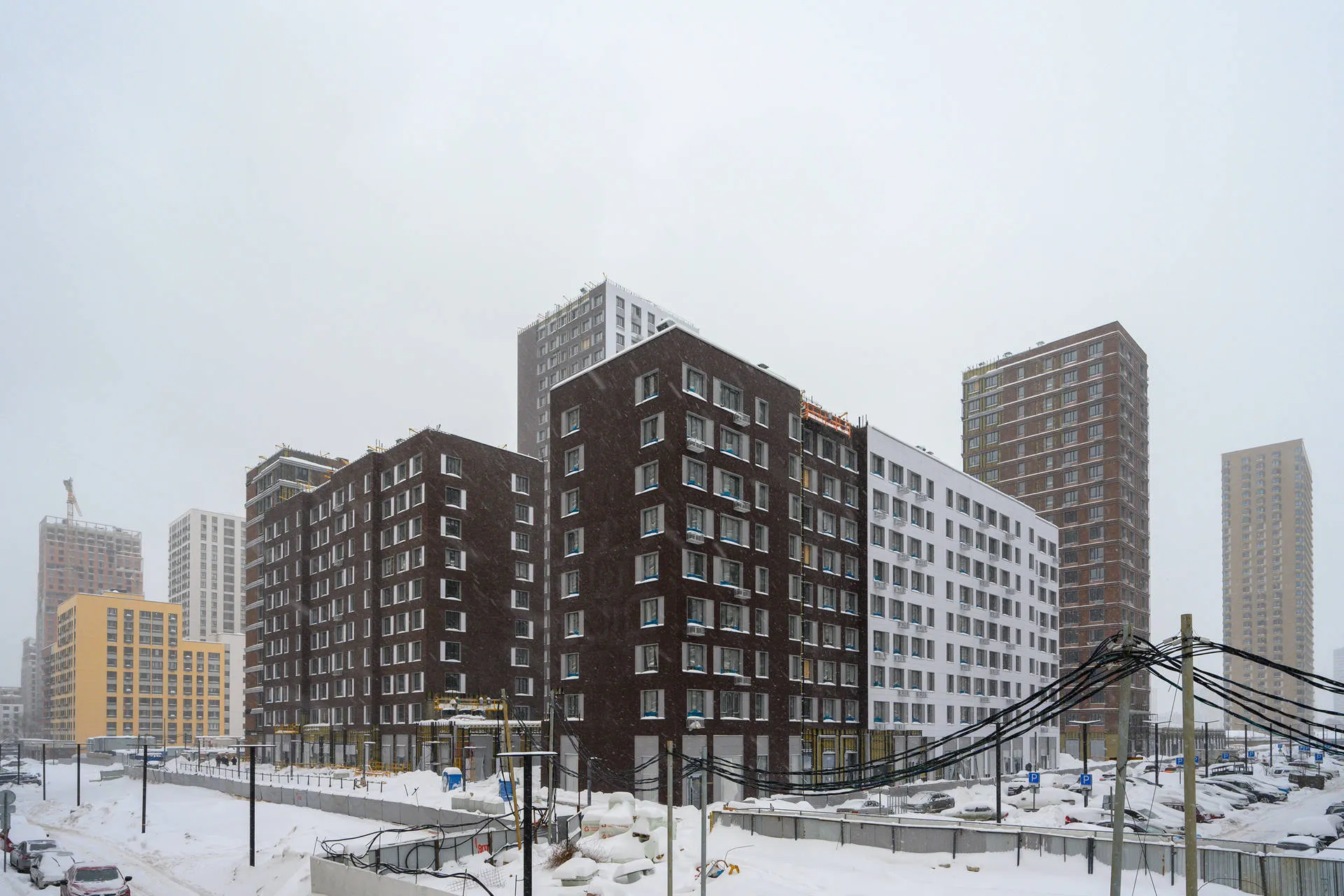 ЖК "Сиреневый парк" ход строительства