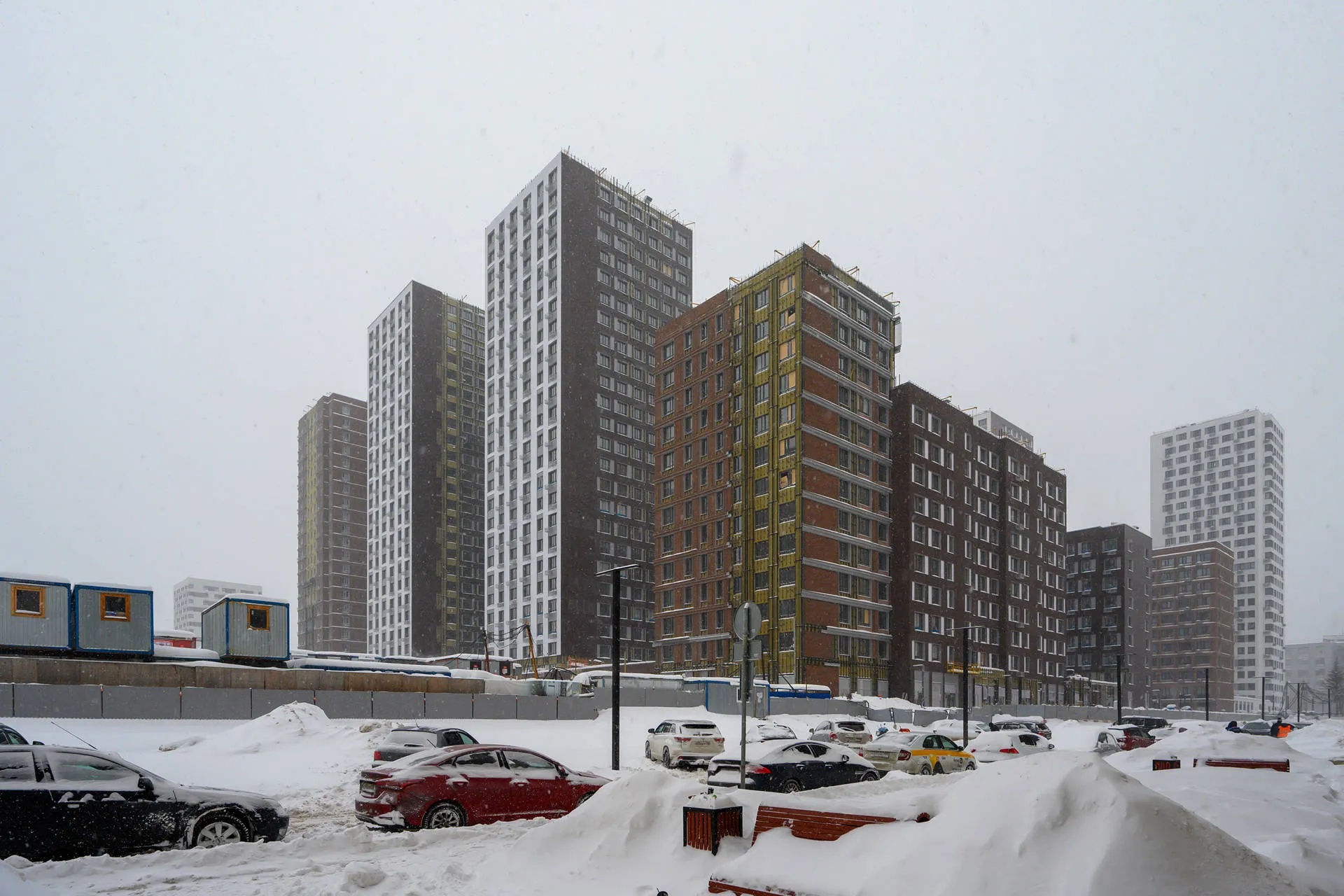 ЖК "Сиреневый парк" ход строительства