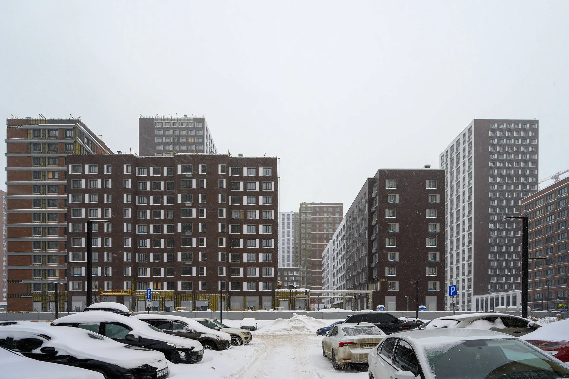 ЖК "Сиреневый парк" ход строительства