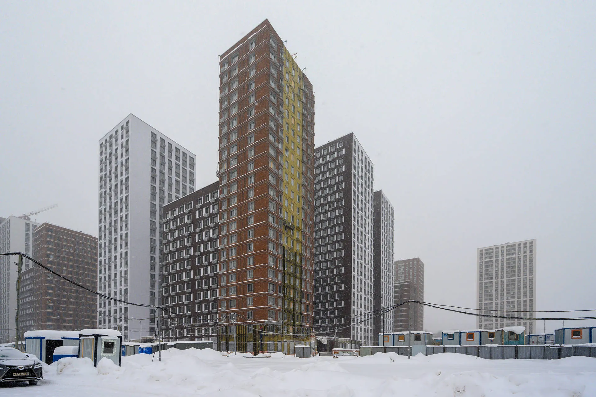 ЖК "Сиреневый парк" ход строительства