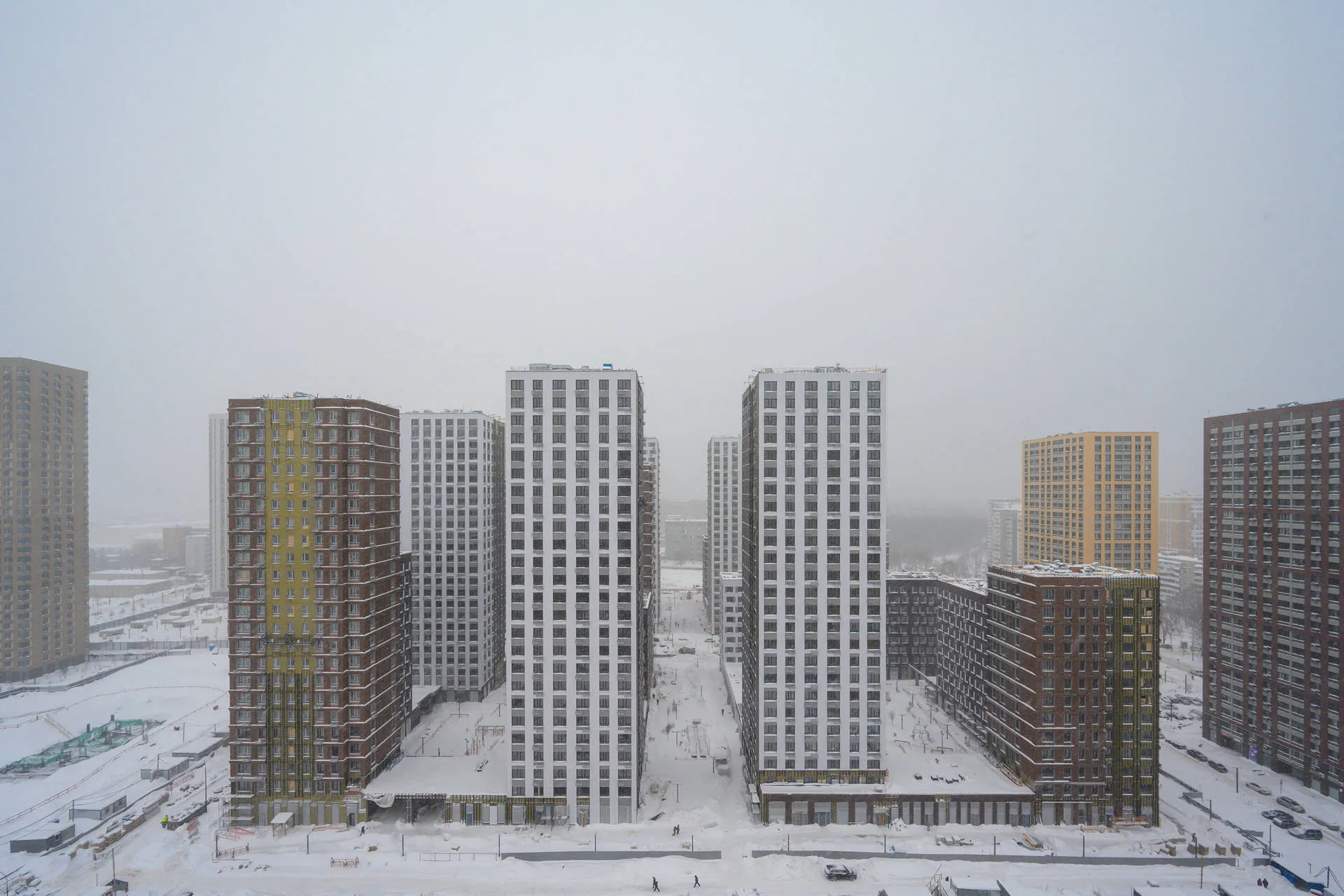 ЖК "Сиреневый парк" ход строительства