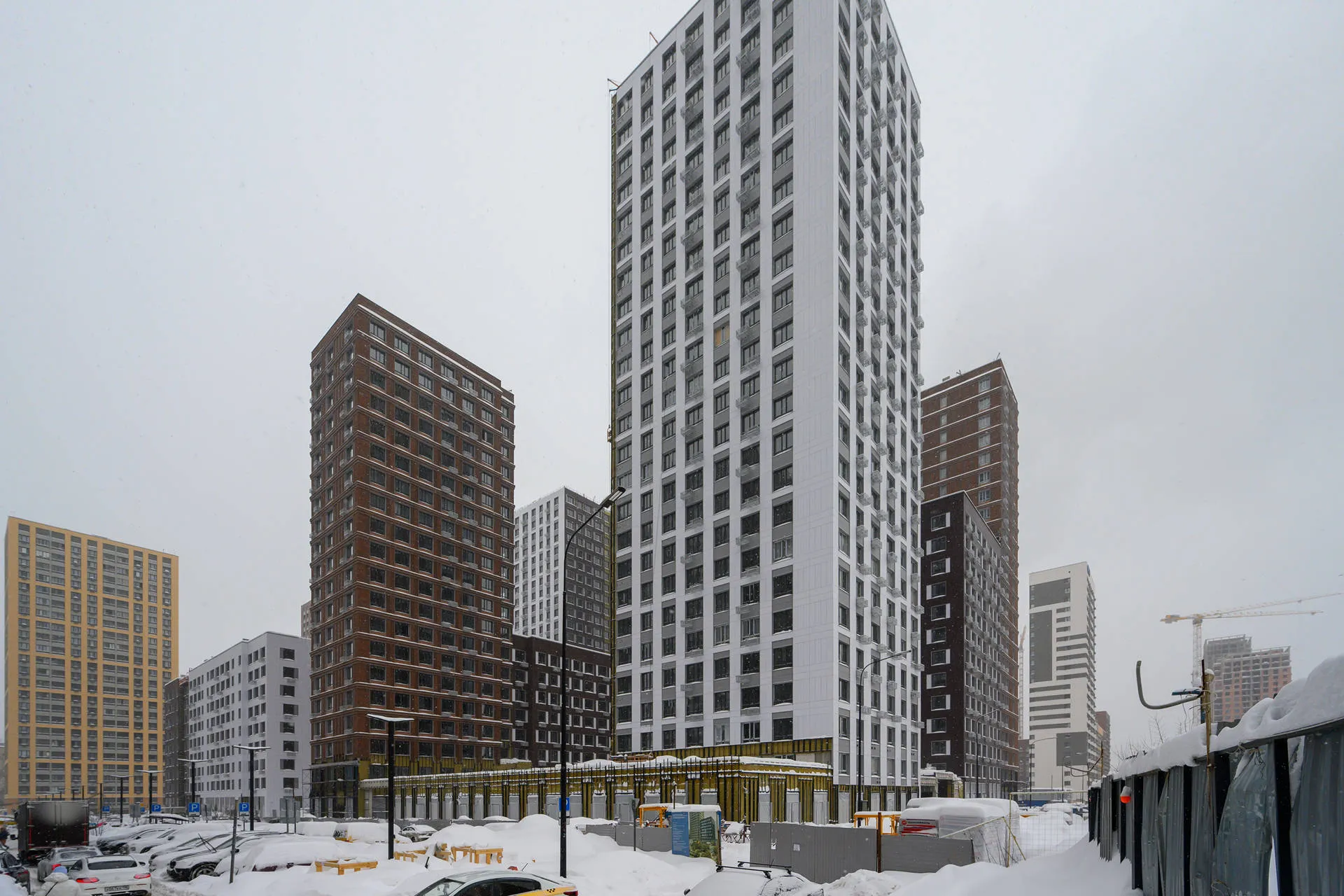 ЖК "Сиреневый парк" ход строительства