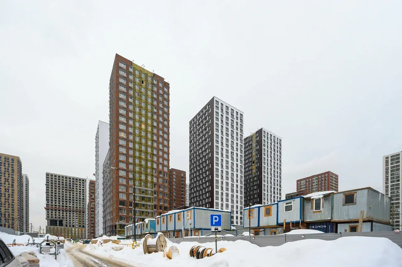 ЖК "Сиреневый парк" ход строительства