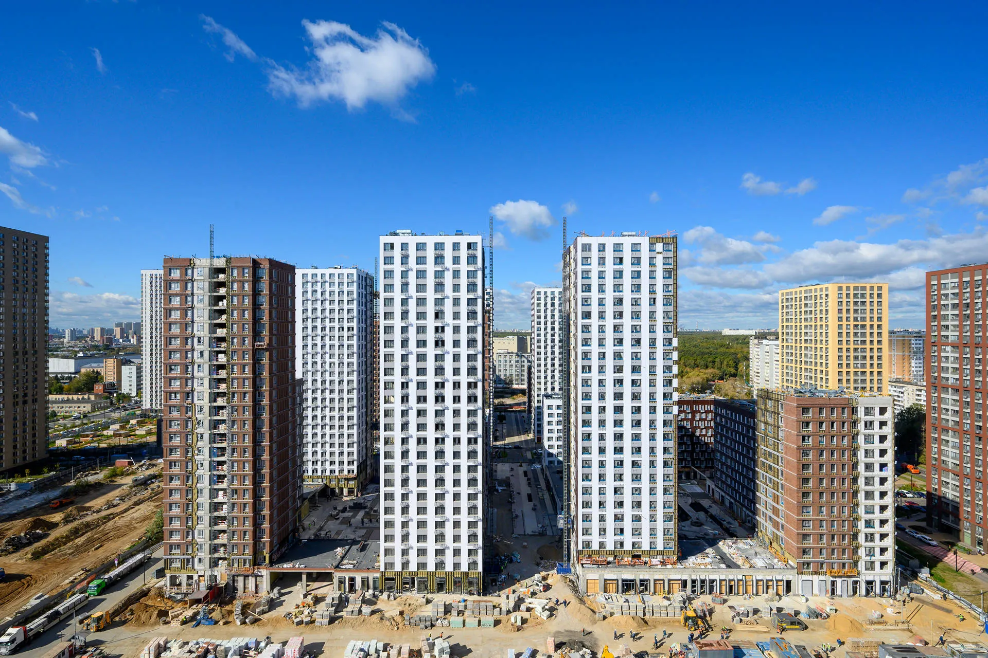 ЖК "Сиреневый парк" ход строительства