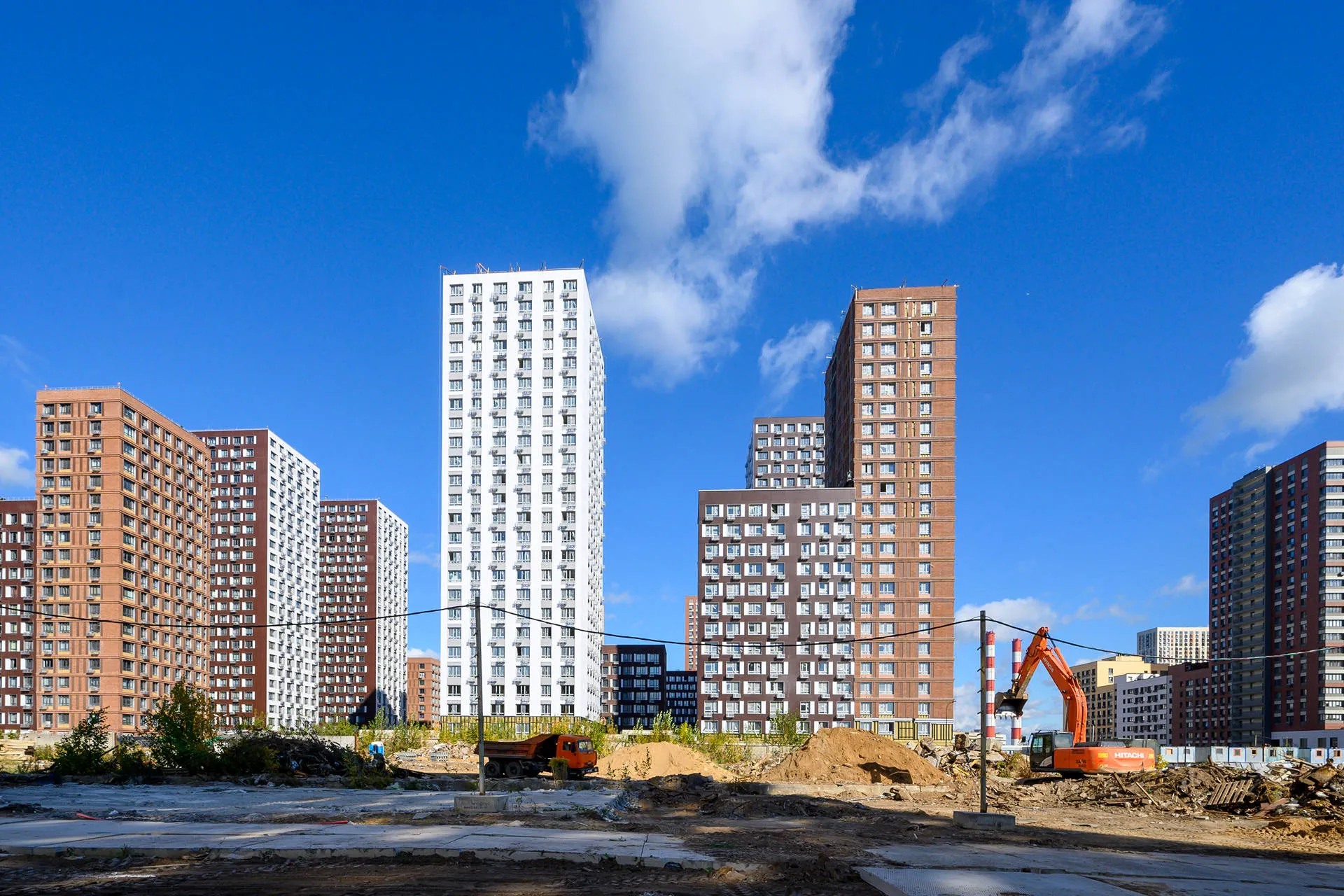 ЖК "Сиреневый парк" ход строительства