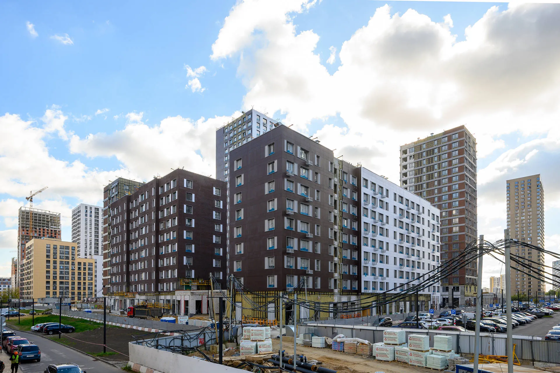 ЖК "Сиреневый парк" ход строительства