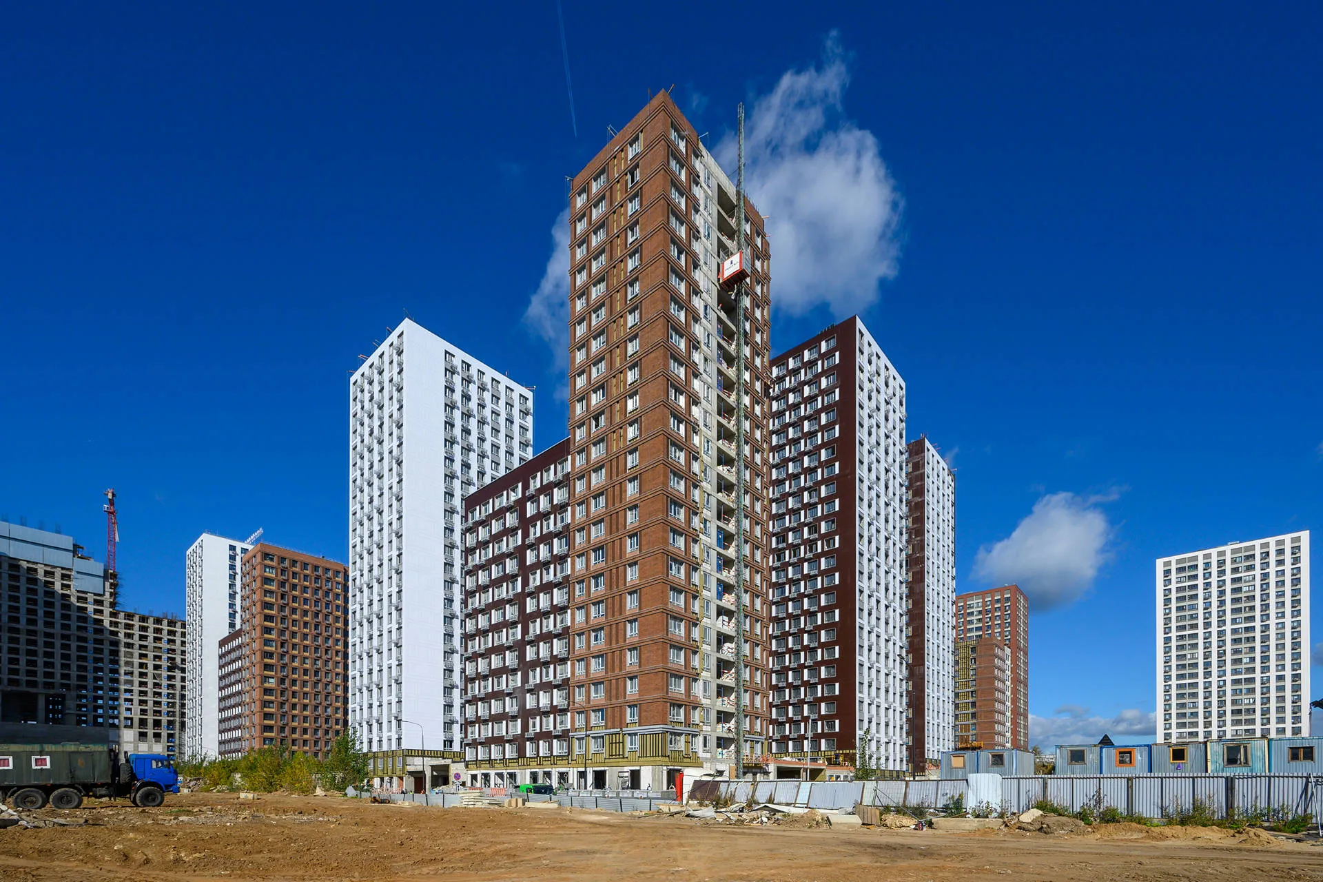 ЖК "Сиреневый парк" ход строительства