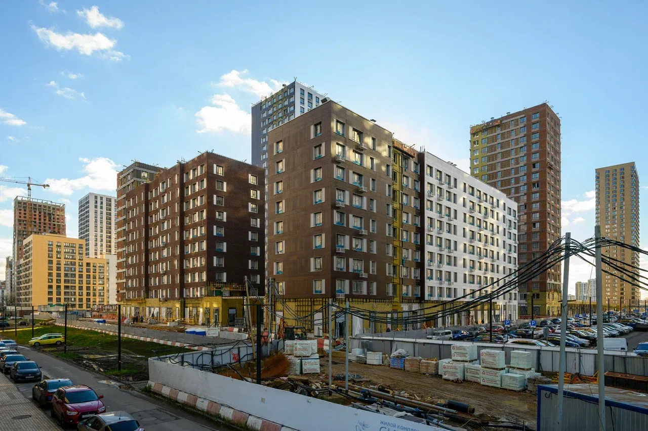 ЖК "Сиреневый парк" ход строительства