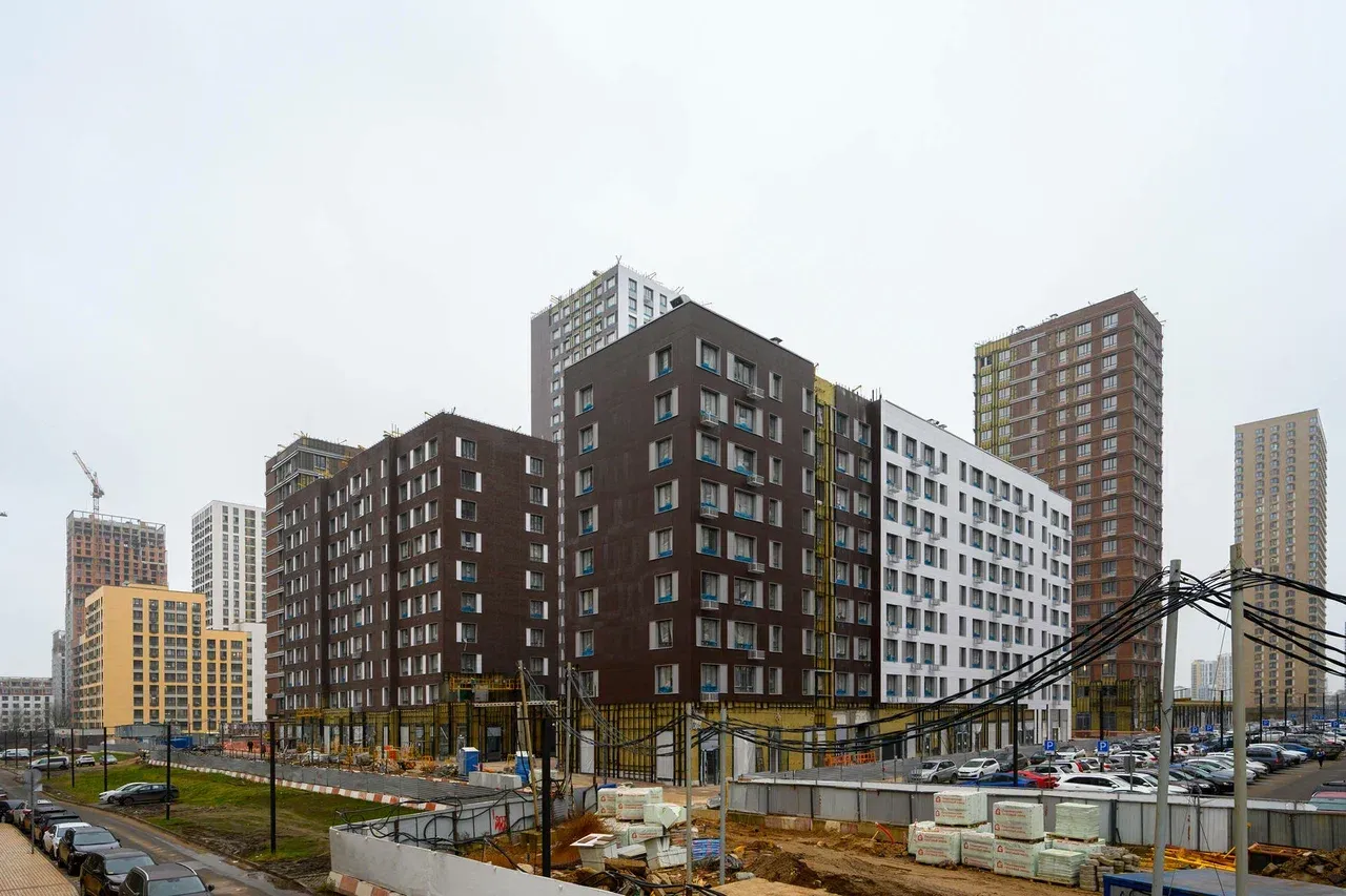 ЖК "Сиреневый парк" ход строительства